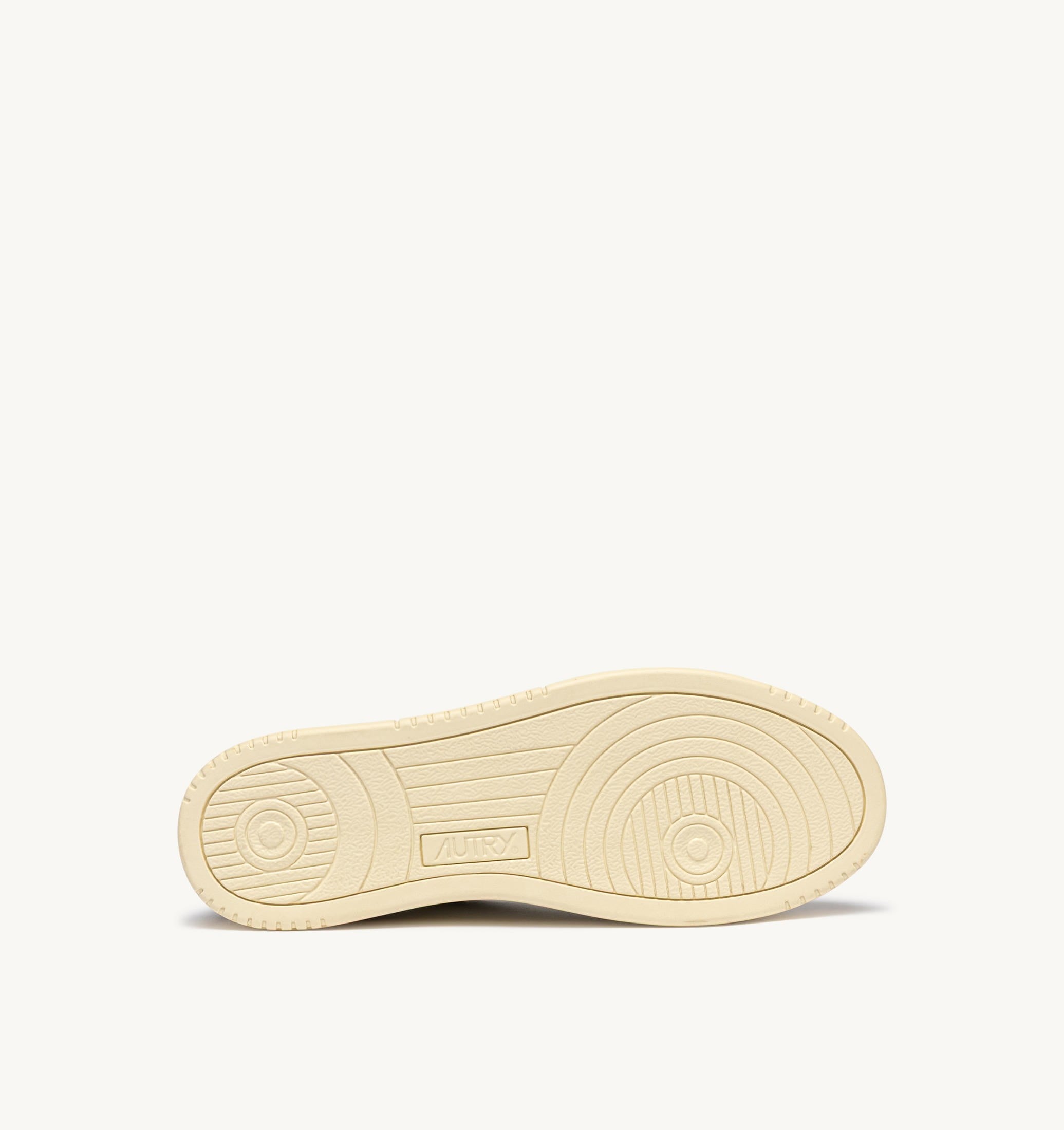 SNEAKERS MEDALIST LOW IN PELLE BIANCA E SUEDE CEMENTO