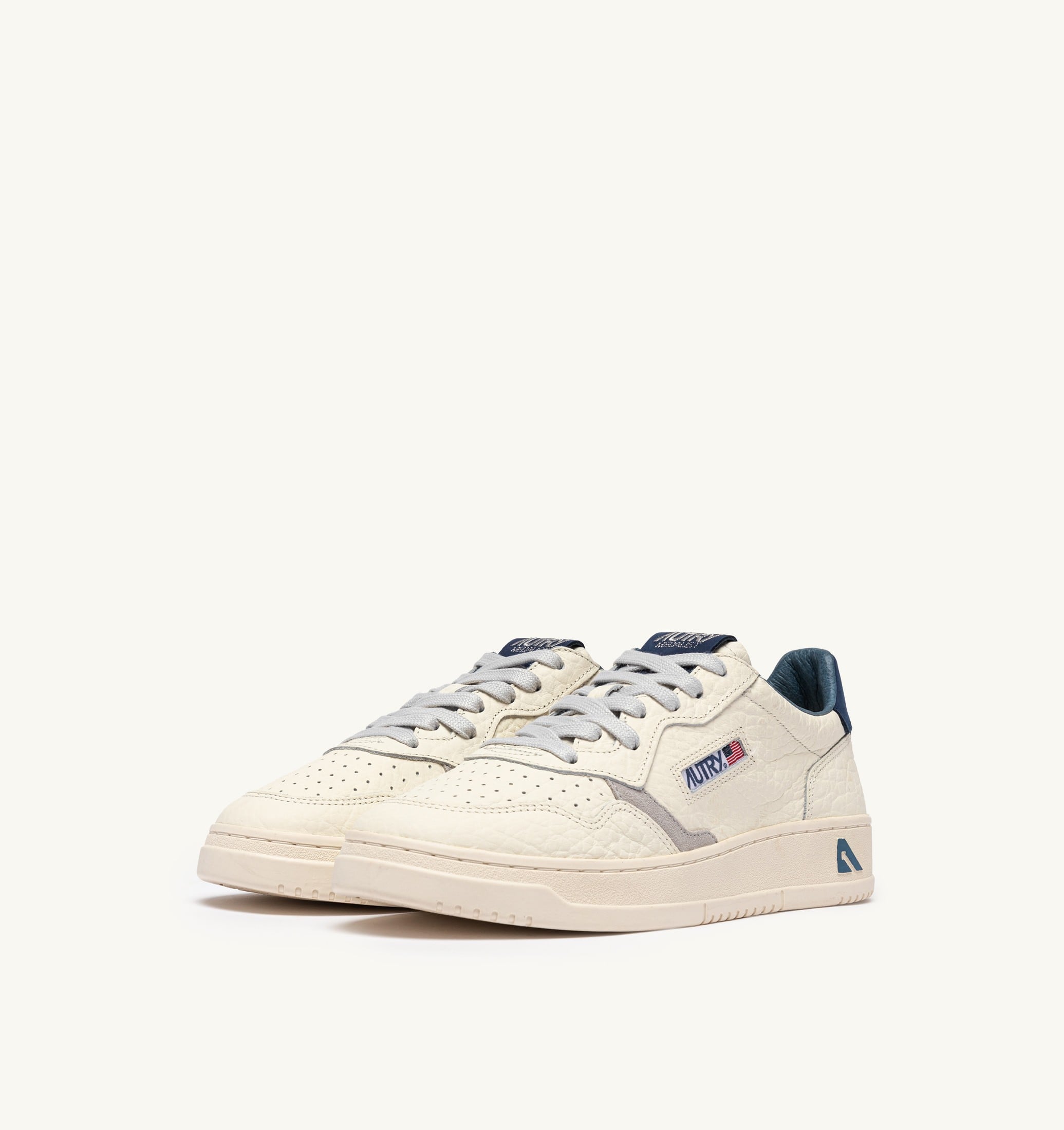 SNEAKERS MEDALIST LOW IN PELLE BLUE DEPTHS E VAPOR