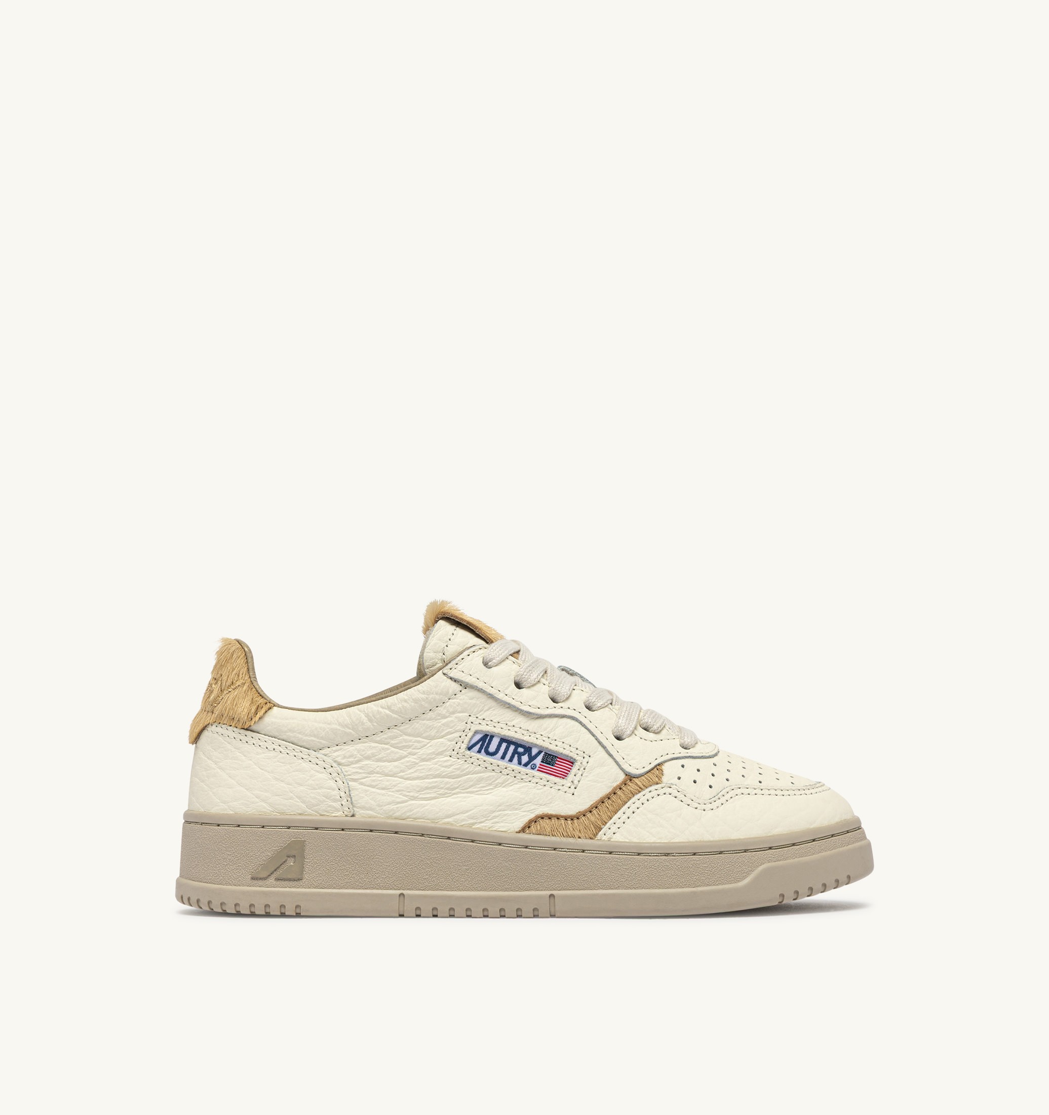 SNEAKERS MEDALIST LOW IN PELLE SAND