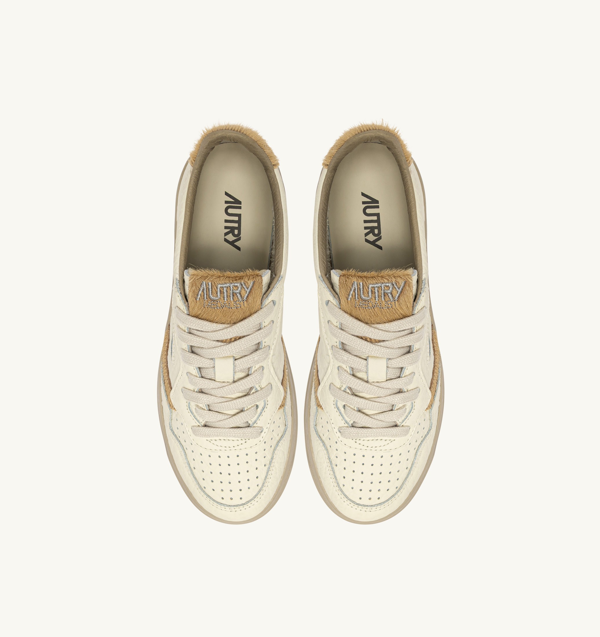 SNEAKERS MEDALIST LOW IN PELLE SAND