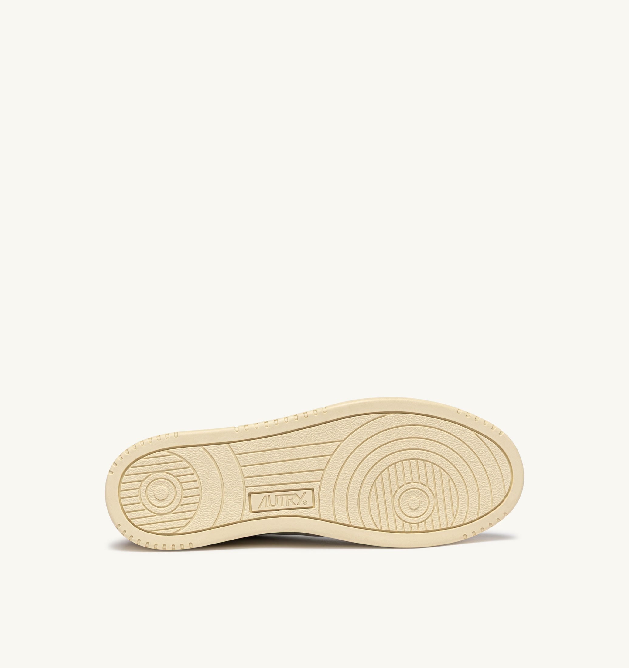SNEAKERS MEDALIST LOW IN SUEDE E PELLE BIANCA E SLICKER