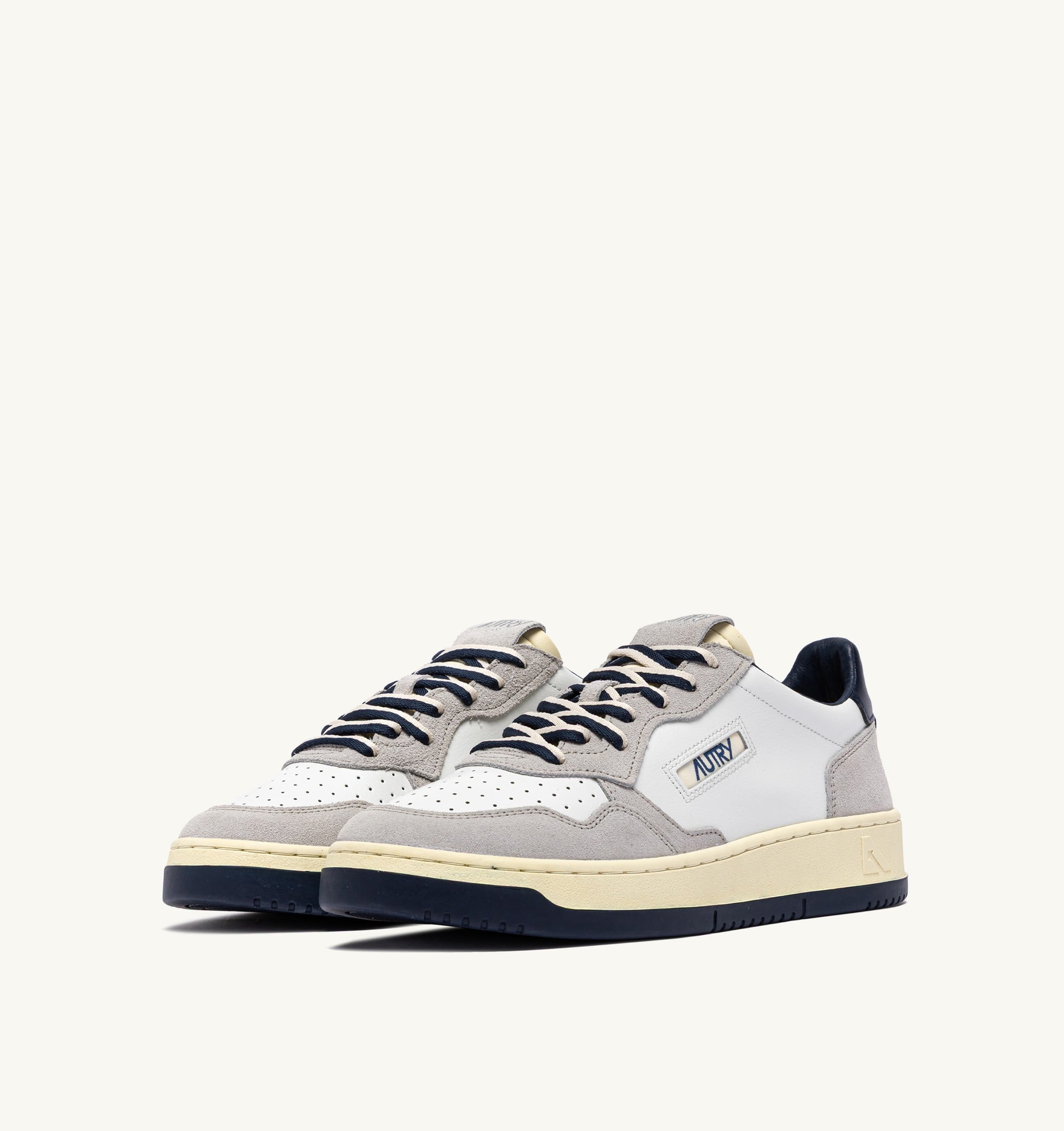 SNEAKERS MEDALIST LOW IN SUEDE E PELLE VAPOR E SPACE