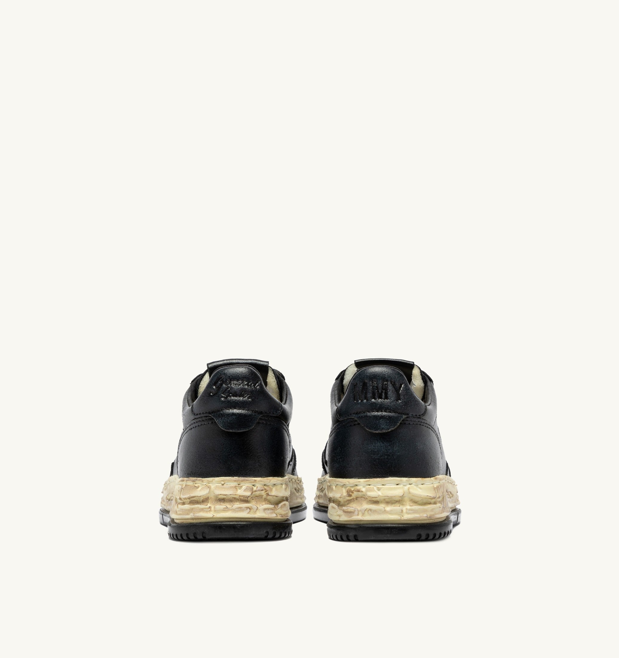 SNEAKERS MEDALIST LOW SUPER VINTAGE 'Autry x Maison MIHARA YASUHIRO General Scale.' IN PELLE NERA
