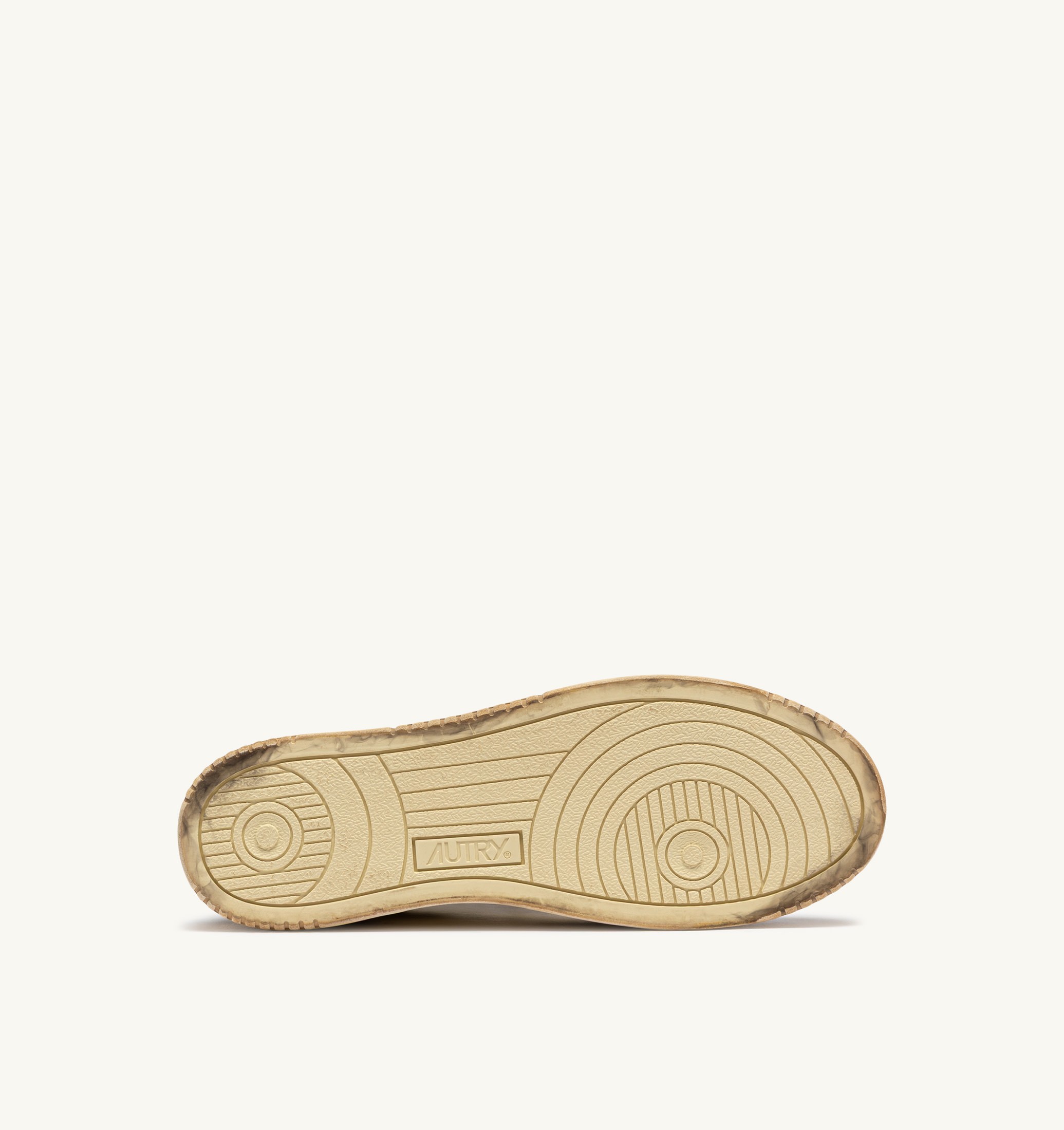 SNEAKERS MEDALIST LOW SUPER VINTAGE IN PELLE BIANCA COVERT GREEN E NERA