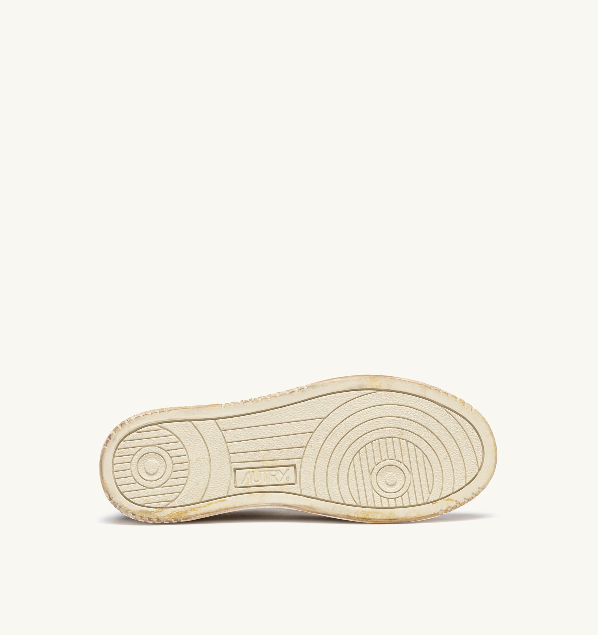 SNEAKERS MEDALIST LOW SUPER VINTAGE IN PELLE BIANCA E ANTIK BLACK