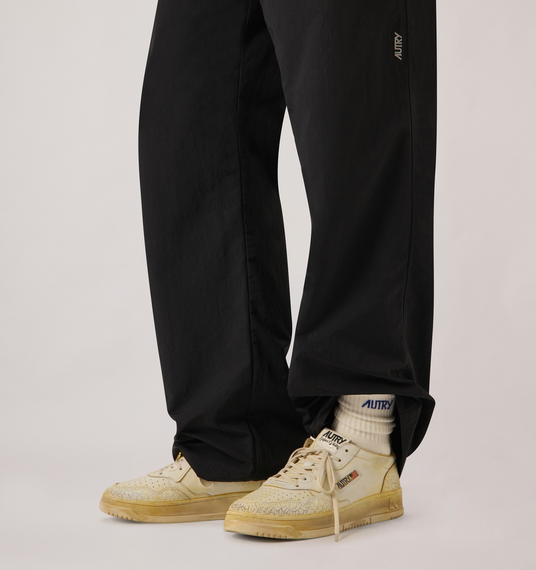 SNEAKERS MEDALIST LOW SUPER VINTAGE IN PELLE BIANCA E GIALLA