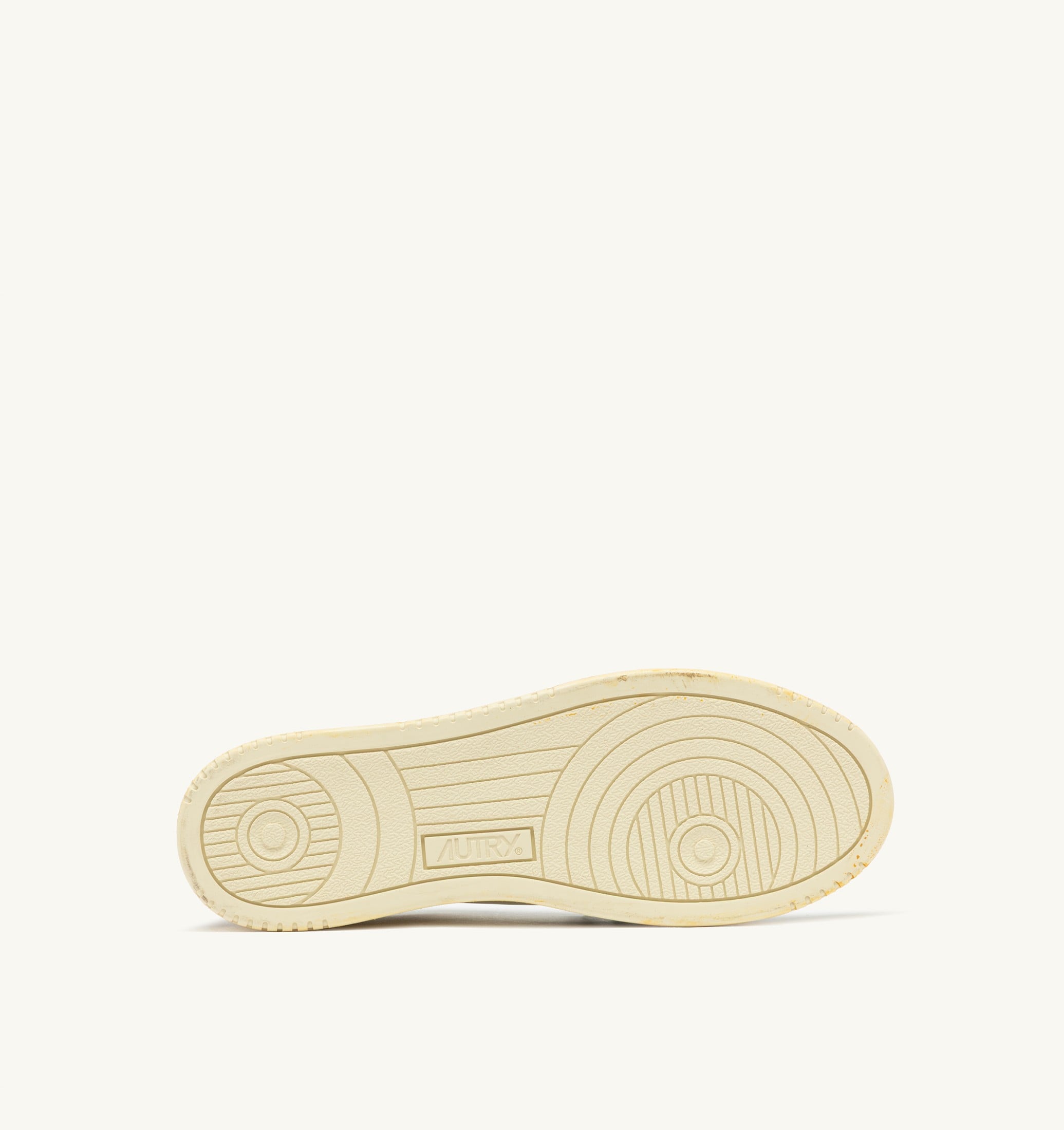 SNEAKERS MEDALIST LOW SUPER VINTAGE IN PELLE BIANCA RAME E SPACE