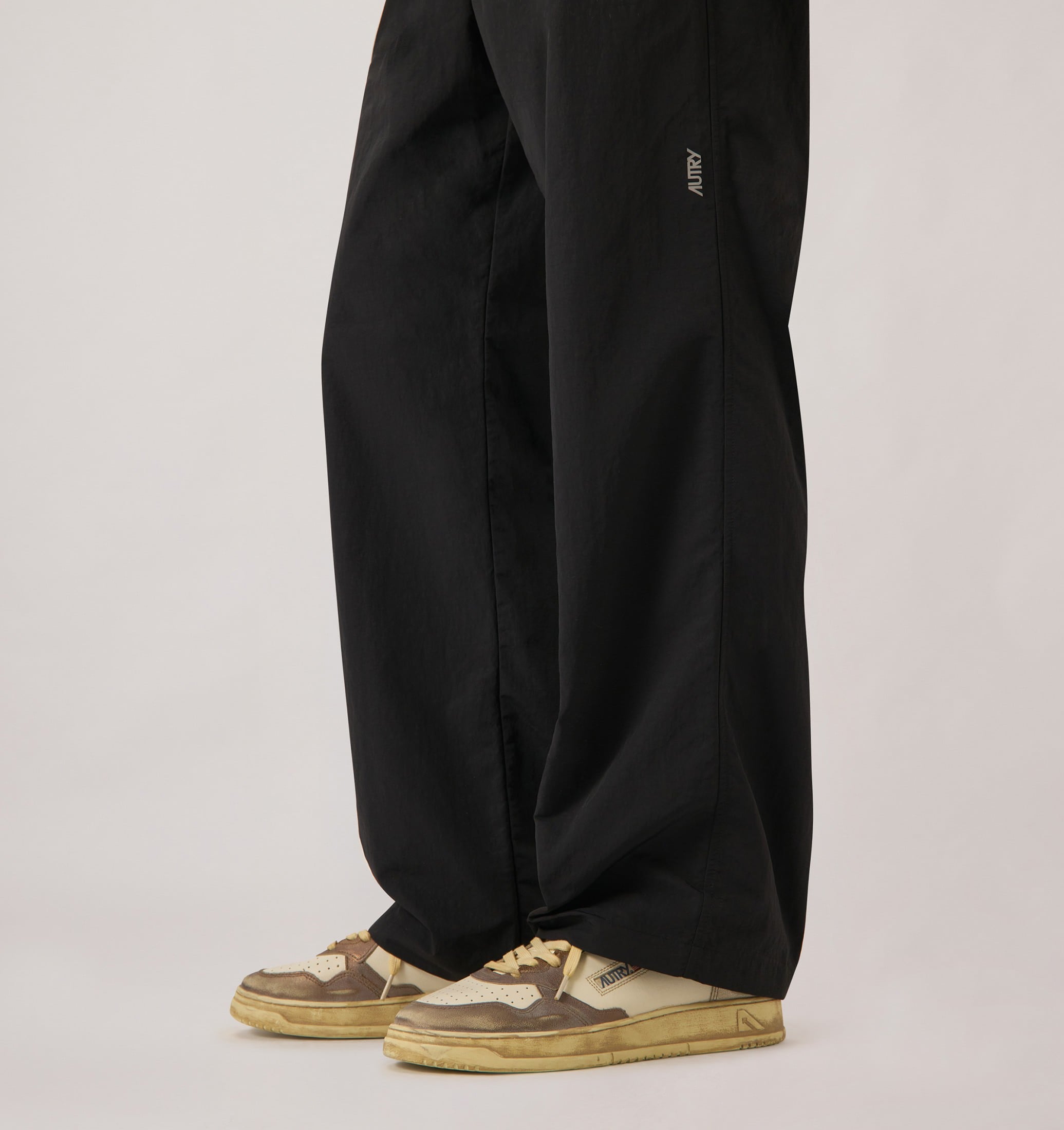 SNEAKERS MEDALIST LOW SUPER VINTAGE IN PELLE CHOCOLATE E ARGENTO