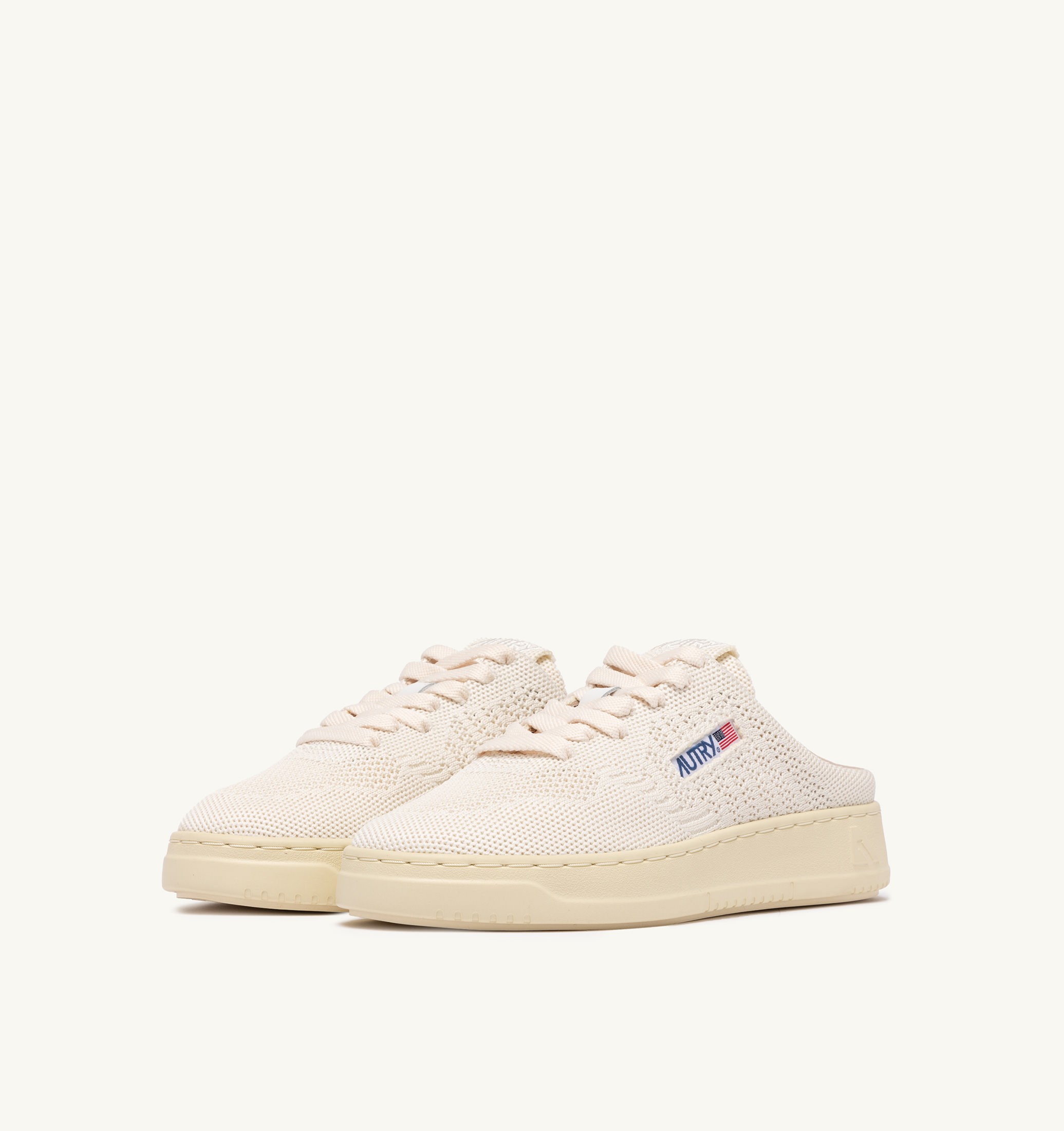 SNEAKERS EASEKNIT MULE AVORIO