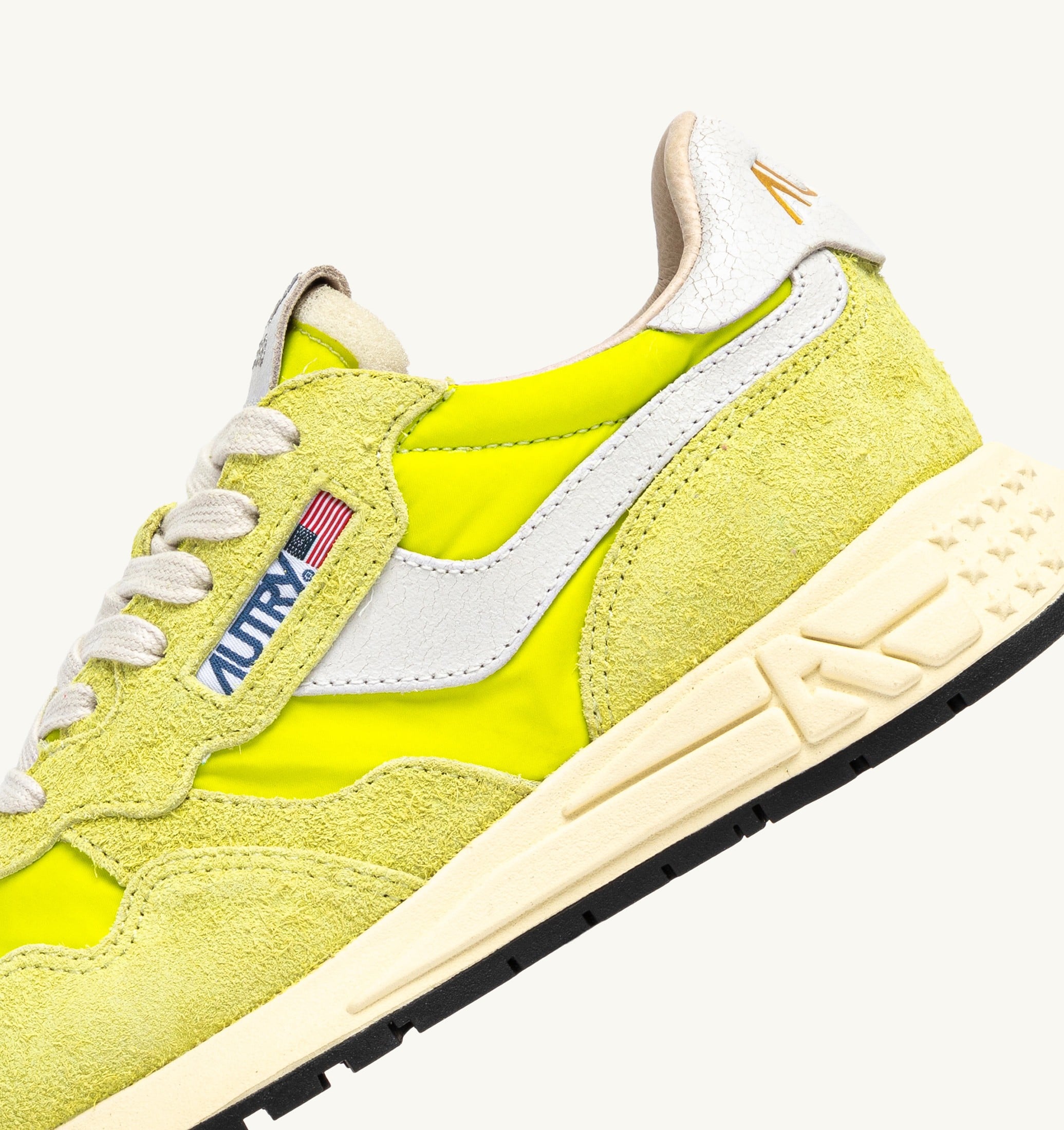 SNEAKERS REELWIND LOW IN NYLON E SUEDE BIANCO E EVENING PRIMROSE