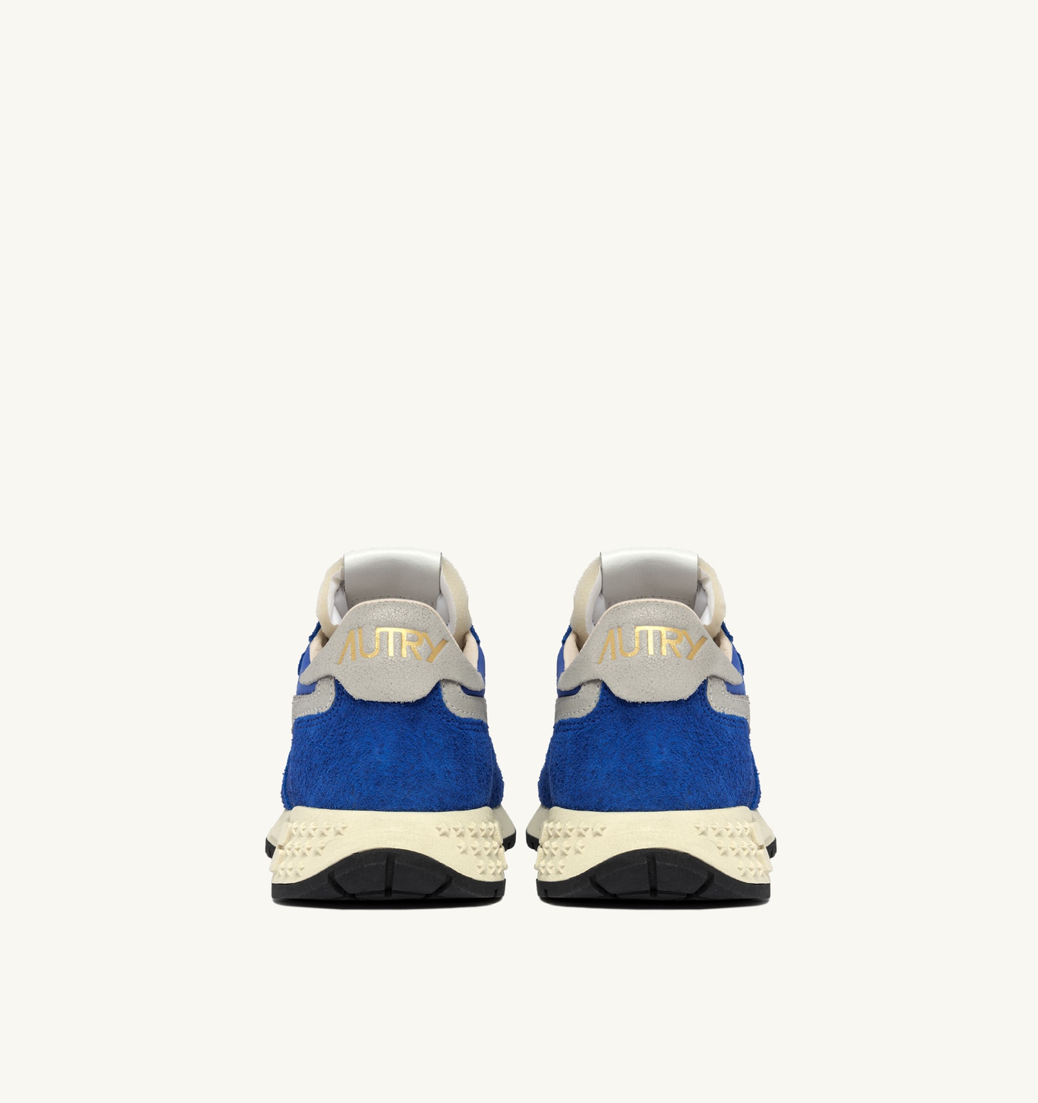 SNEAKERS REELWIND LOW IN NYLON E SUEDE BLU