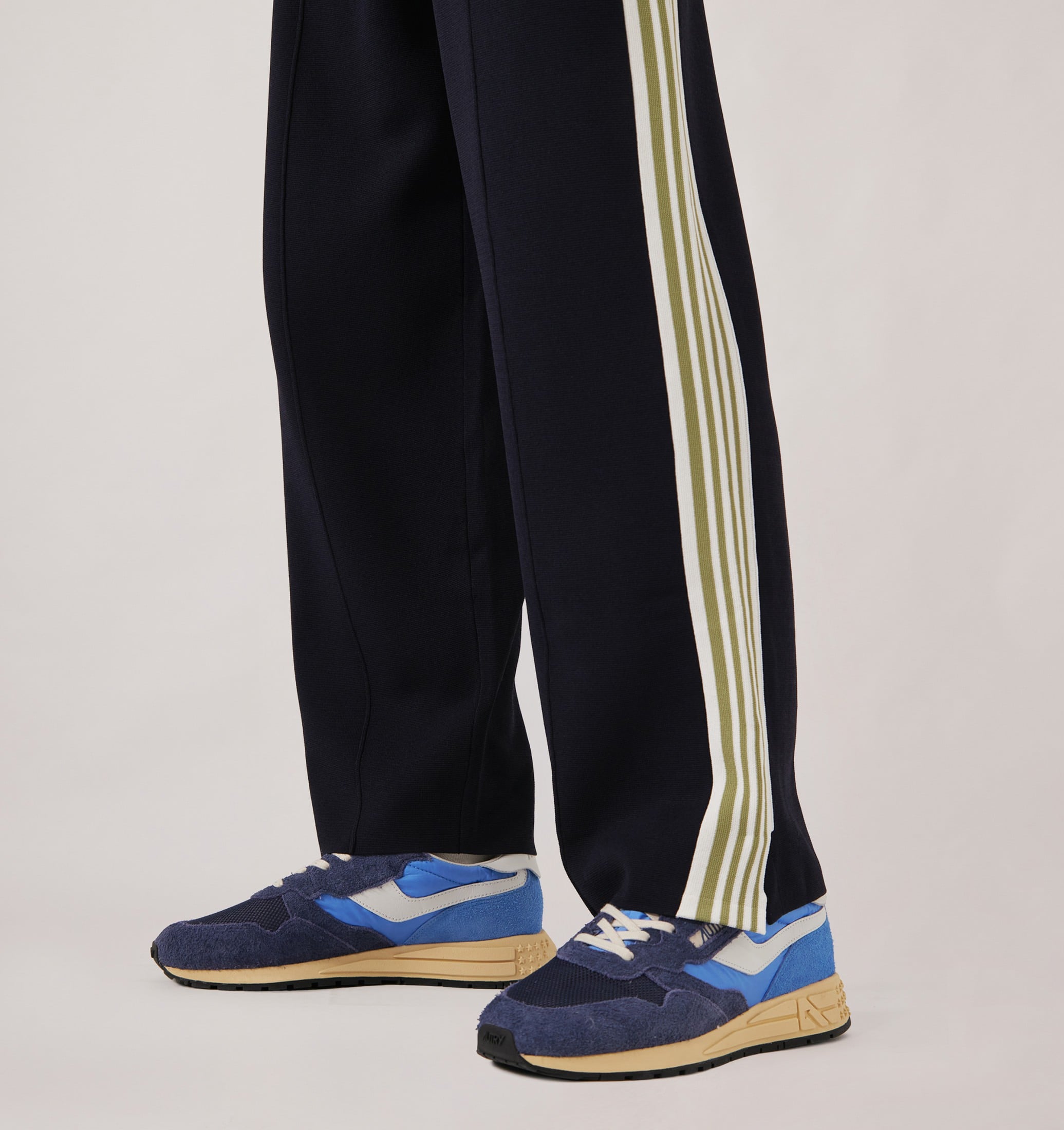 SNEAKERS REELWIND LOW IN NYLON E SUEDE BLUETTE E DIGITAL BLU