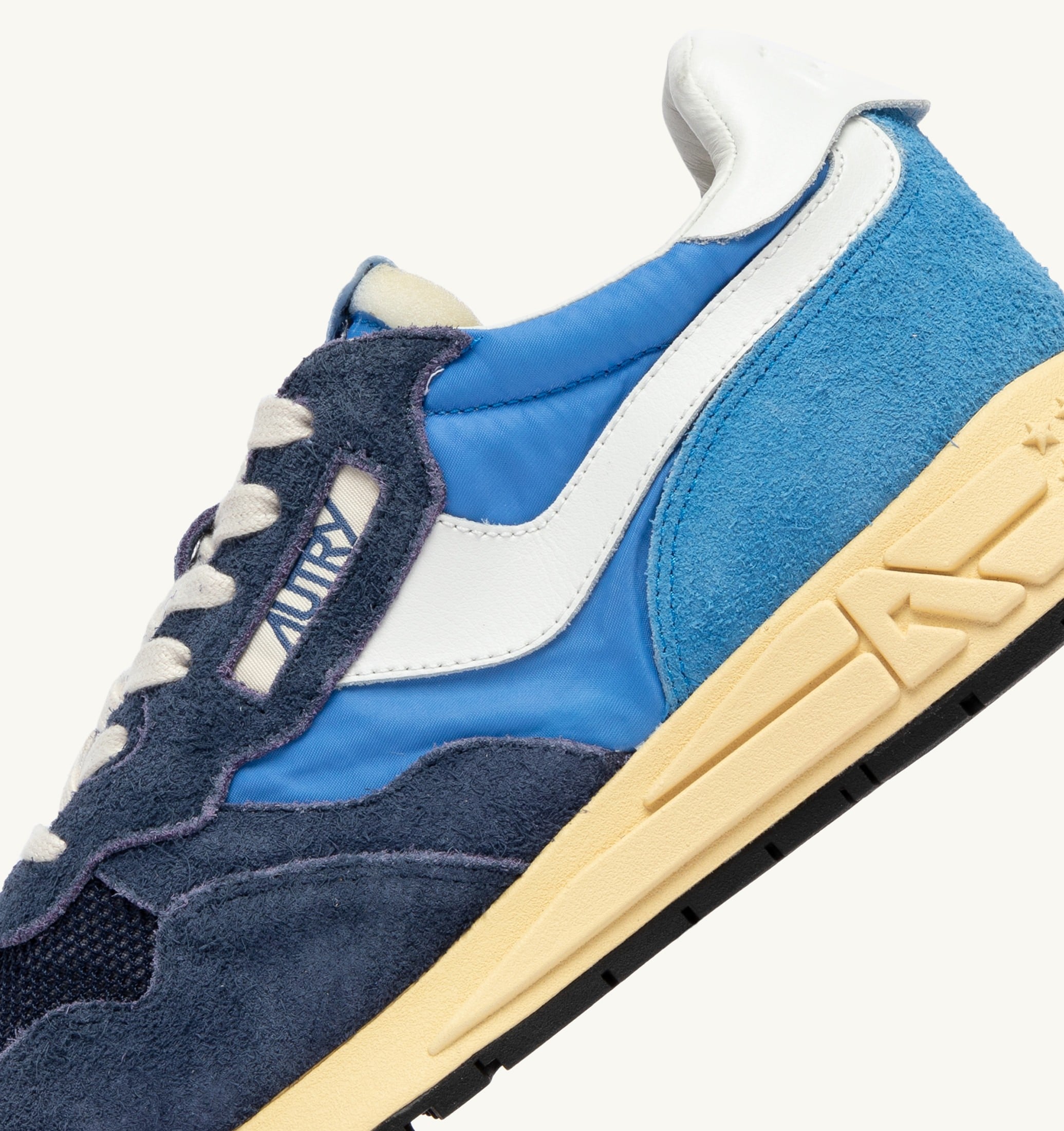 SNEAKERS REELWIND LOW IN NYLON E SUEDE BLUETTE E DIGITAL BLU