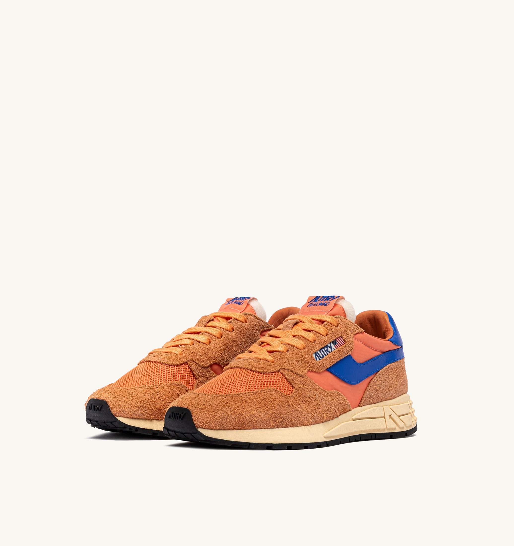 SNEAKERS REELWIND LOW IN NYLON E SUEDE CANOVA E STRONG BLUE