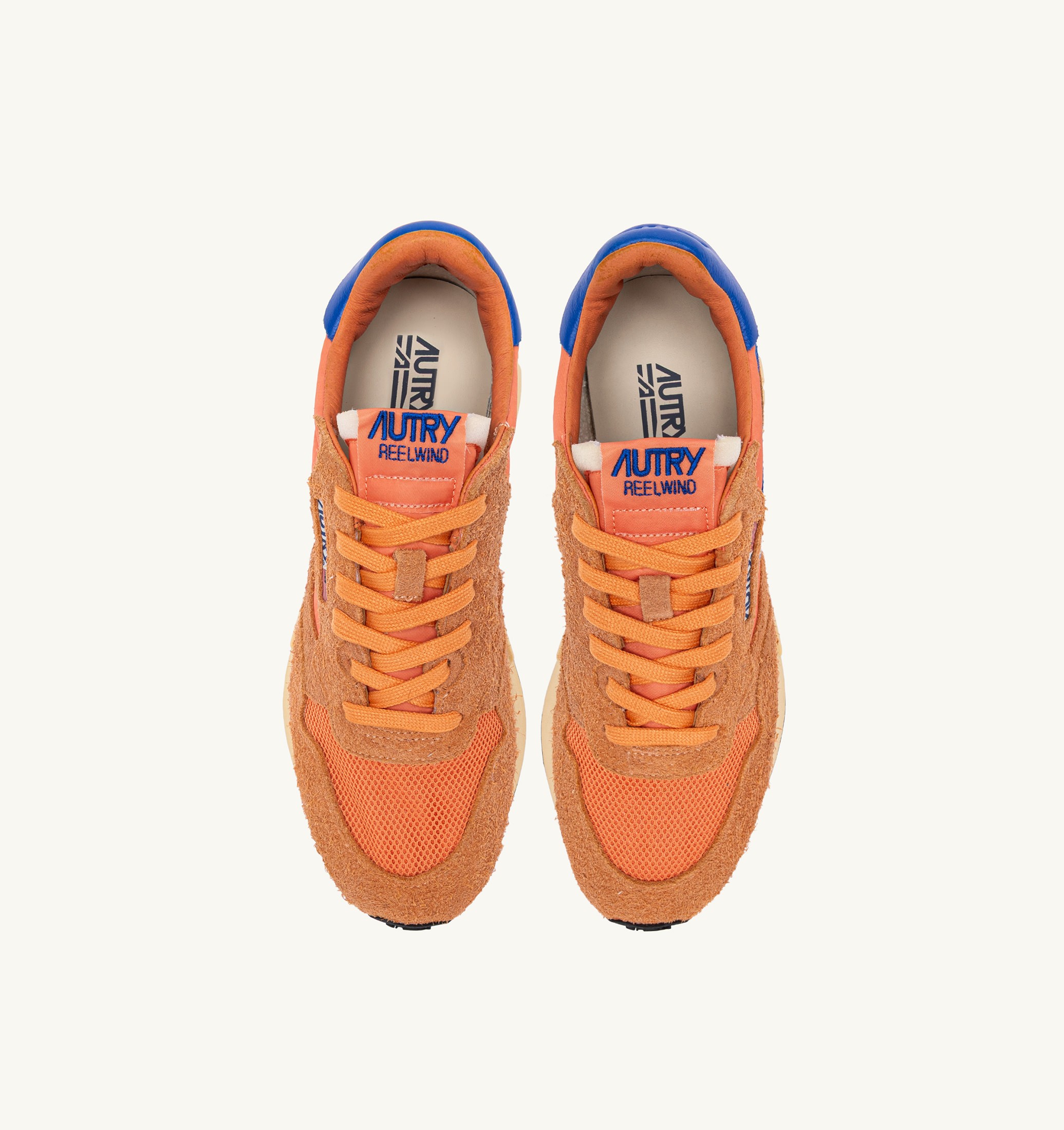 SNEAKERS REELWIND LOW IN NYLON E SUEDE CANOVA E STRONG BLUE