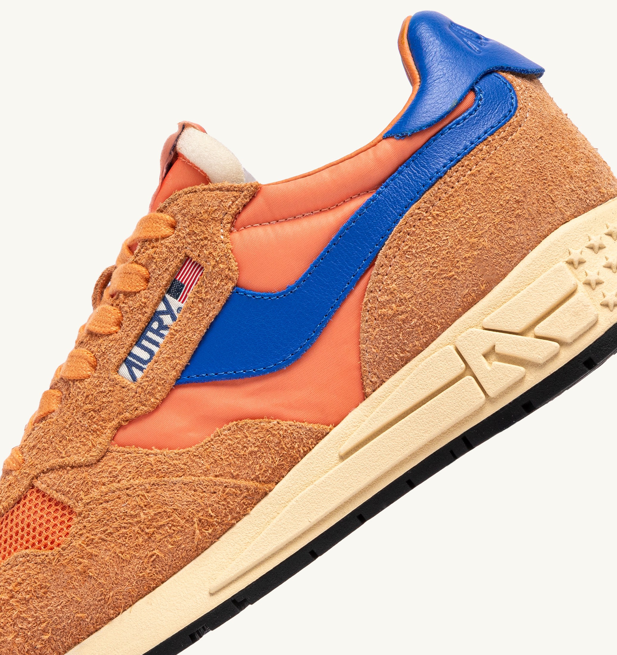 SNEAKERS REELWIND LOW IN NYLON E SUEDE CANOVA E STRONG BLUE
