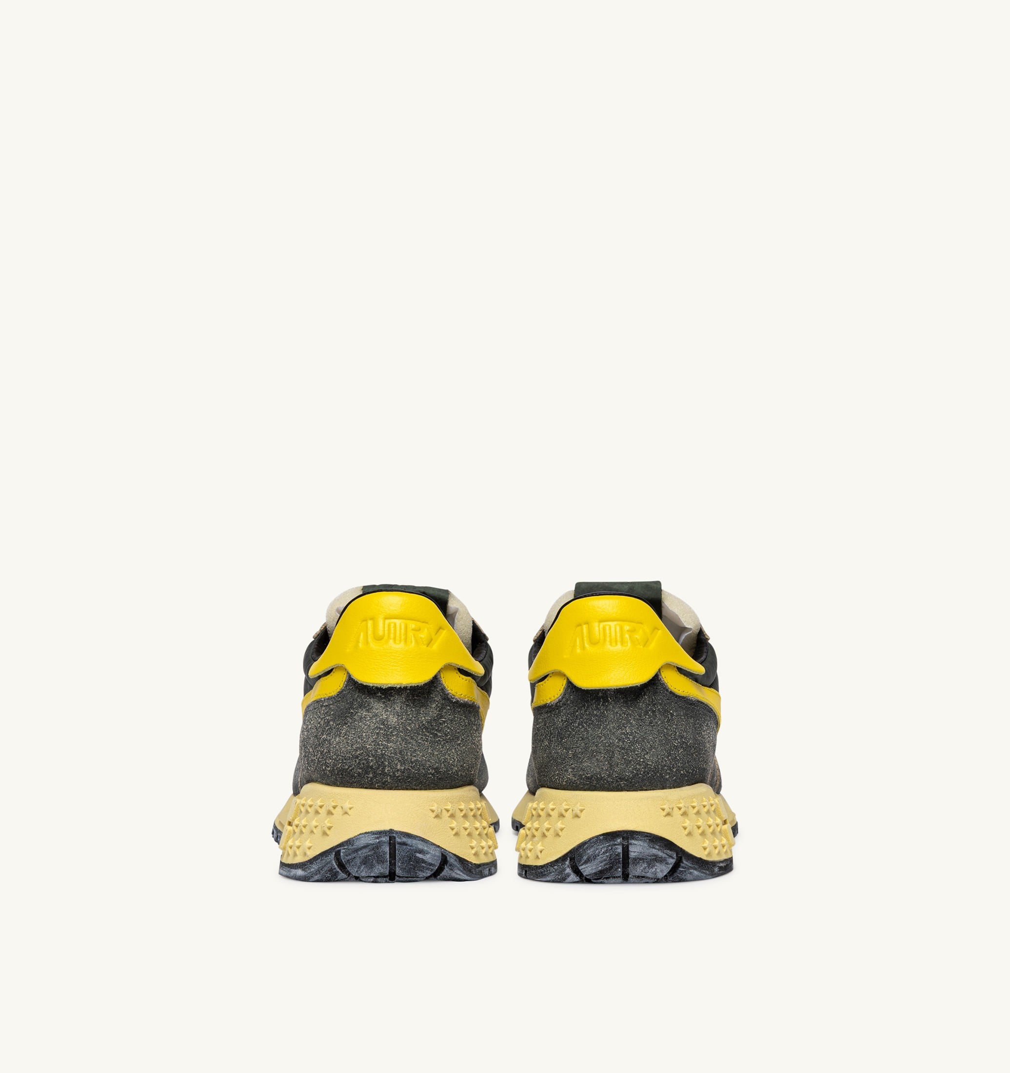 SNEAKERS REELWIND LOW IN NYLON E SUEDE DEEP GREEN SUGAR E QUINCE