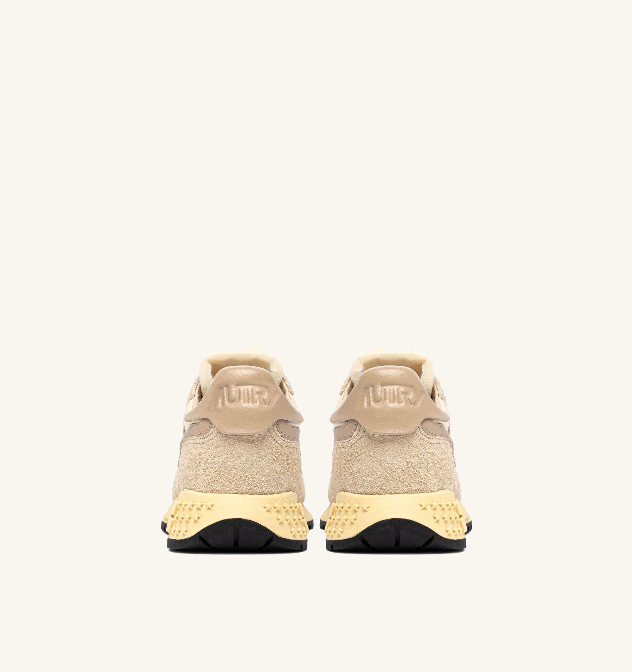 SNEAKERS REELWIND LOW IN NYLON E SUEDE ECRU E WHITE PEPPER