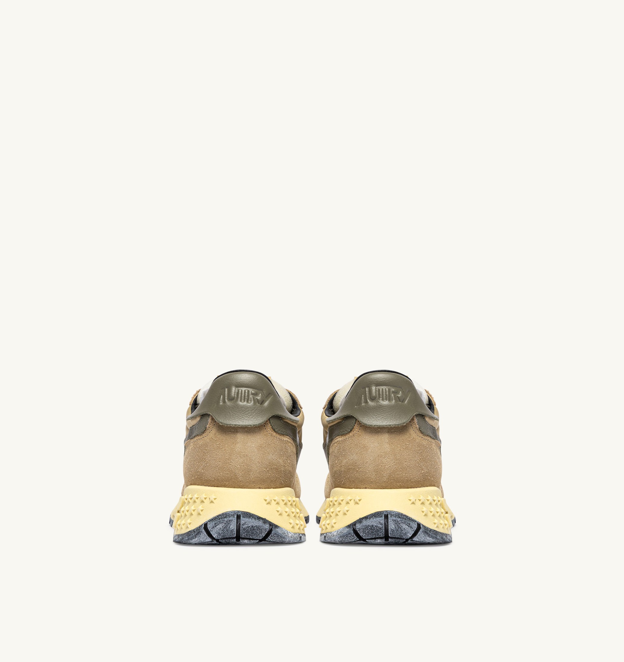 SNEAKERS REELWIND LOW IN NYLON E SUEDE FOAM SUGAR E COVERT GREEN