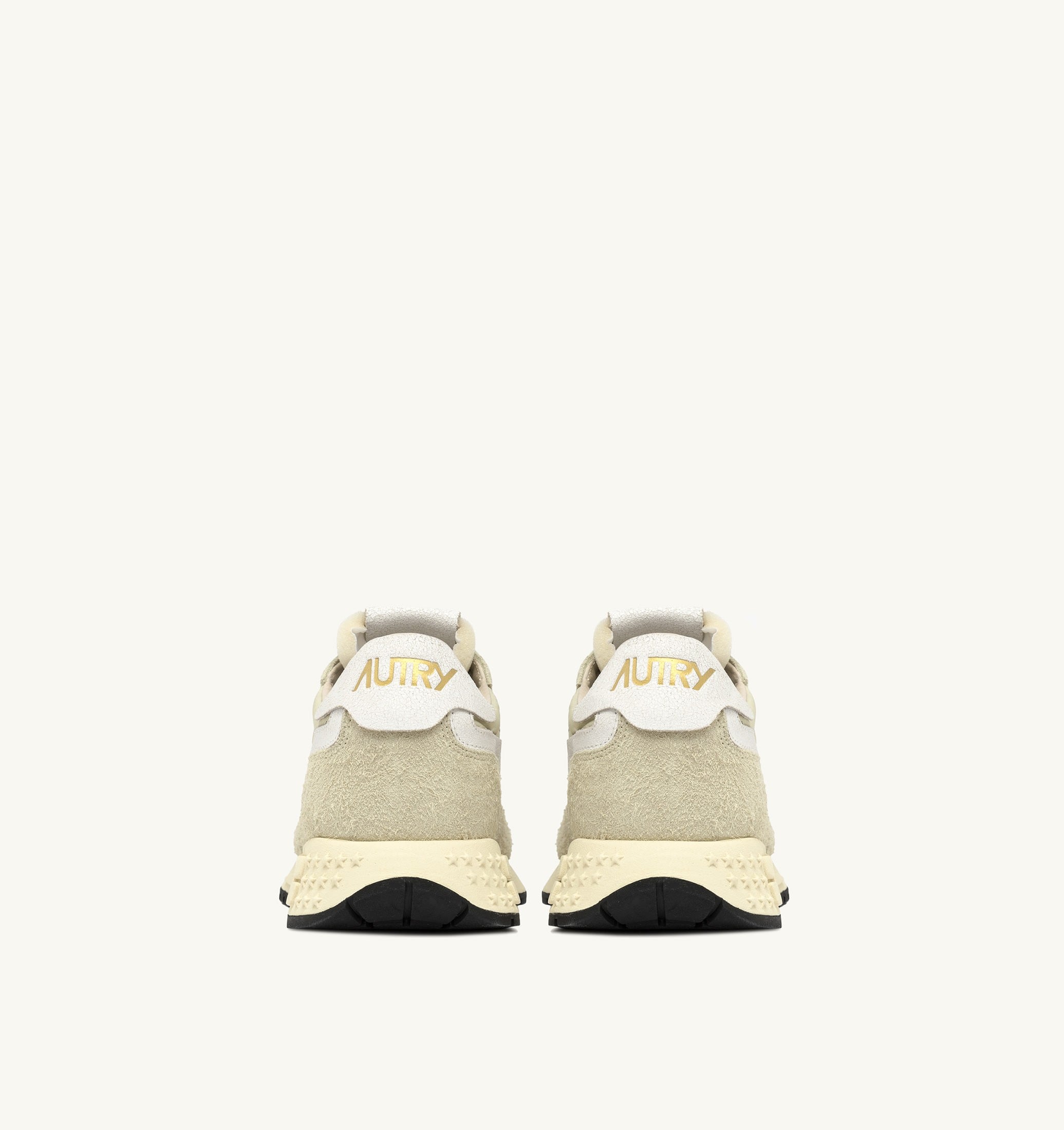 SNEAKERS REELWIND LOW IN NYLON E SUEDE HAY