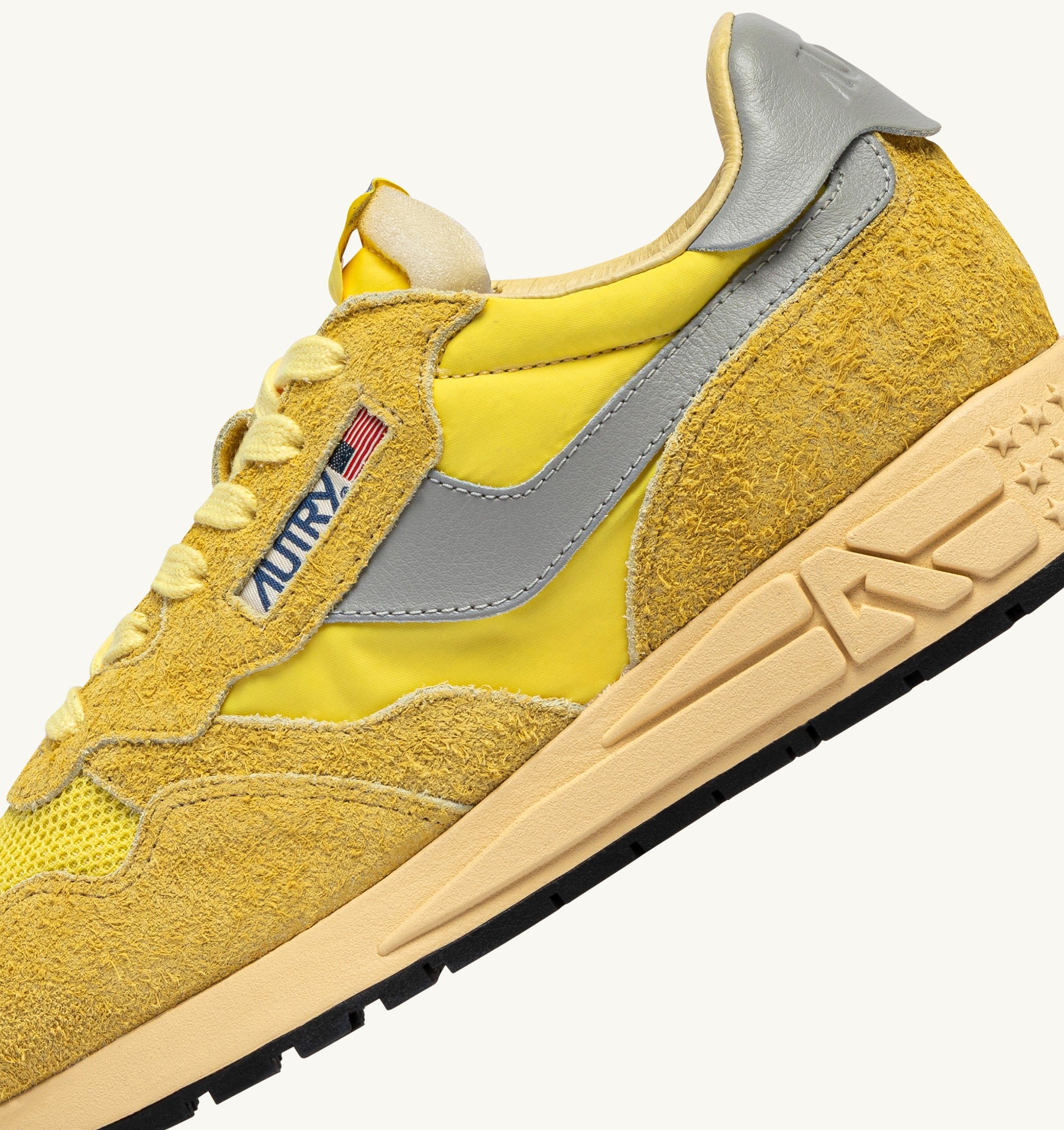 SNEAKERS REELWIND LOW IN NYLON E SUEDE POPCORN E VAPOR