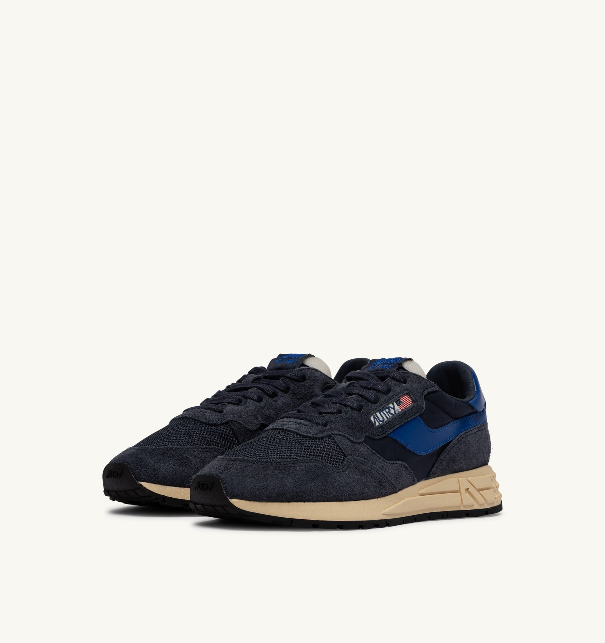 SNEAKERS REELWIND LOW IN NYLON E SUEDE SPACE BLUE E LAPIS BLUE
