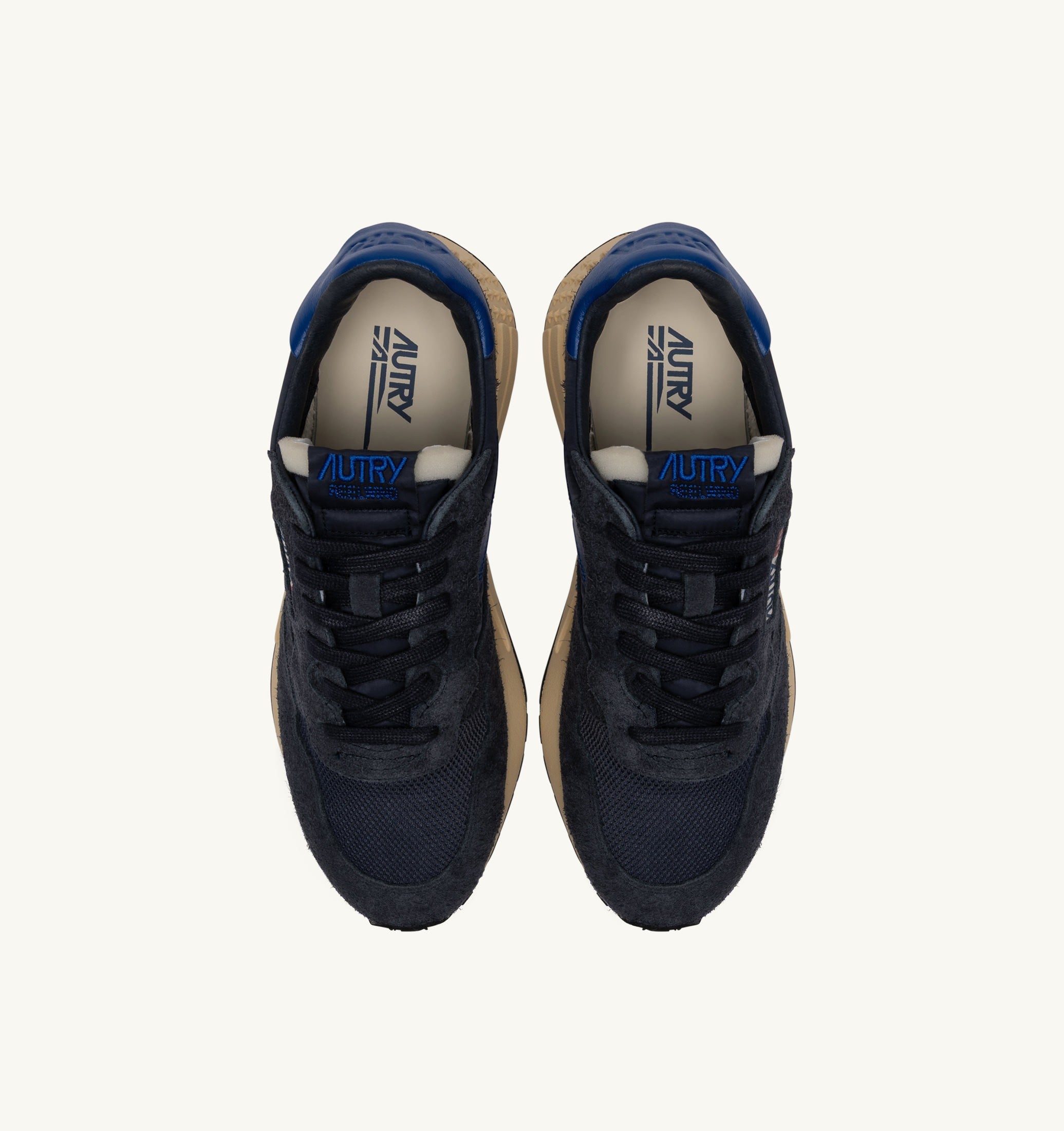 SNEAKERS REELWIND LOW IN NYLON E SUEDE SPACE BLUE E LAPIS BLUE