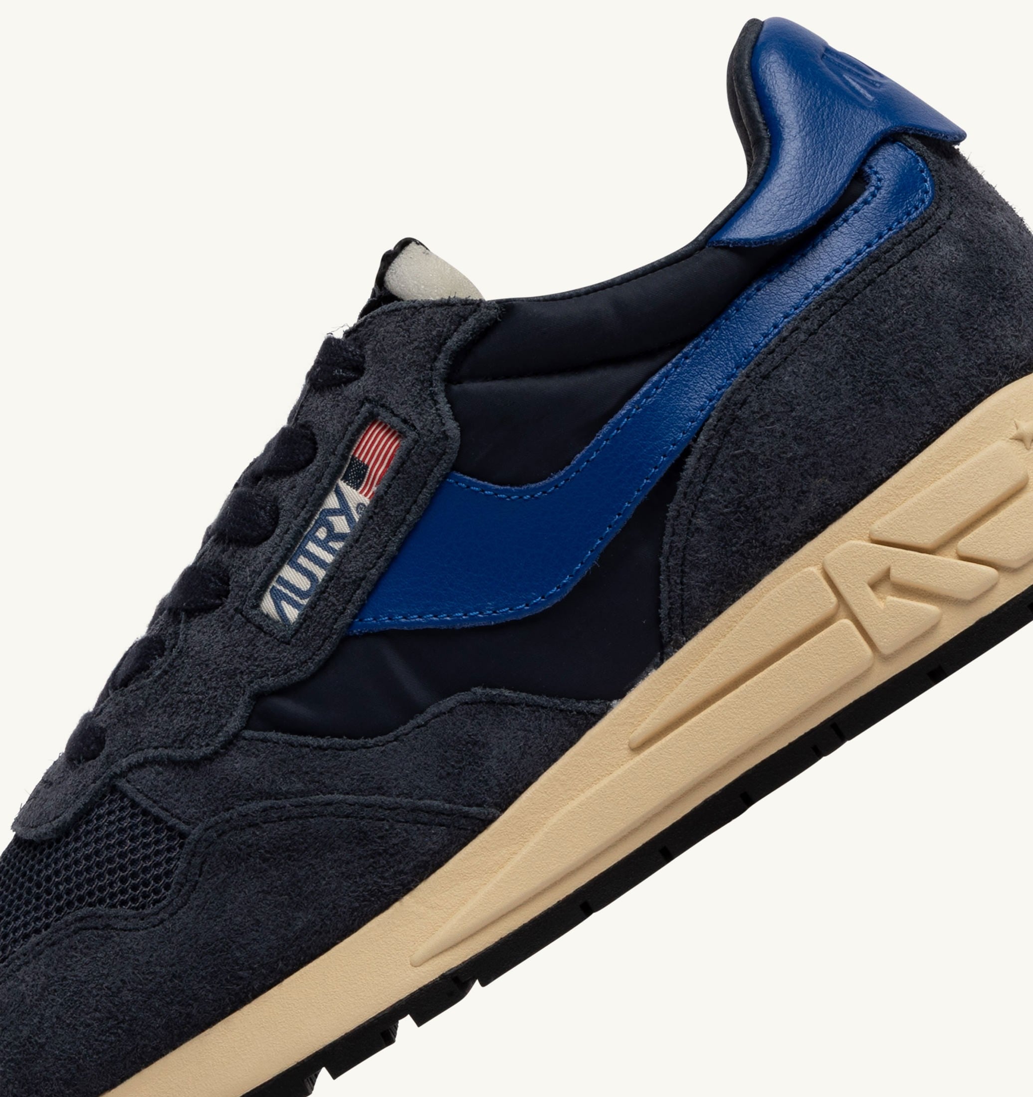 SNEAKERS REELWIND LOW IN NYLON E SUEDE SPACE BLUE E LAPIS BLUE