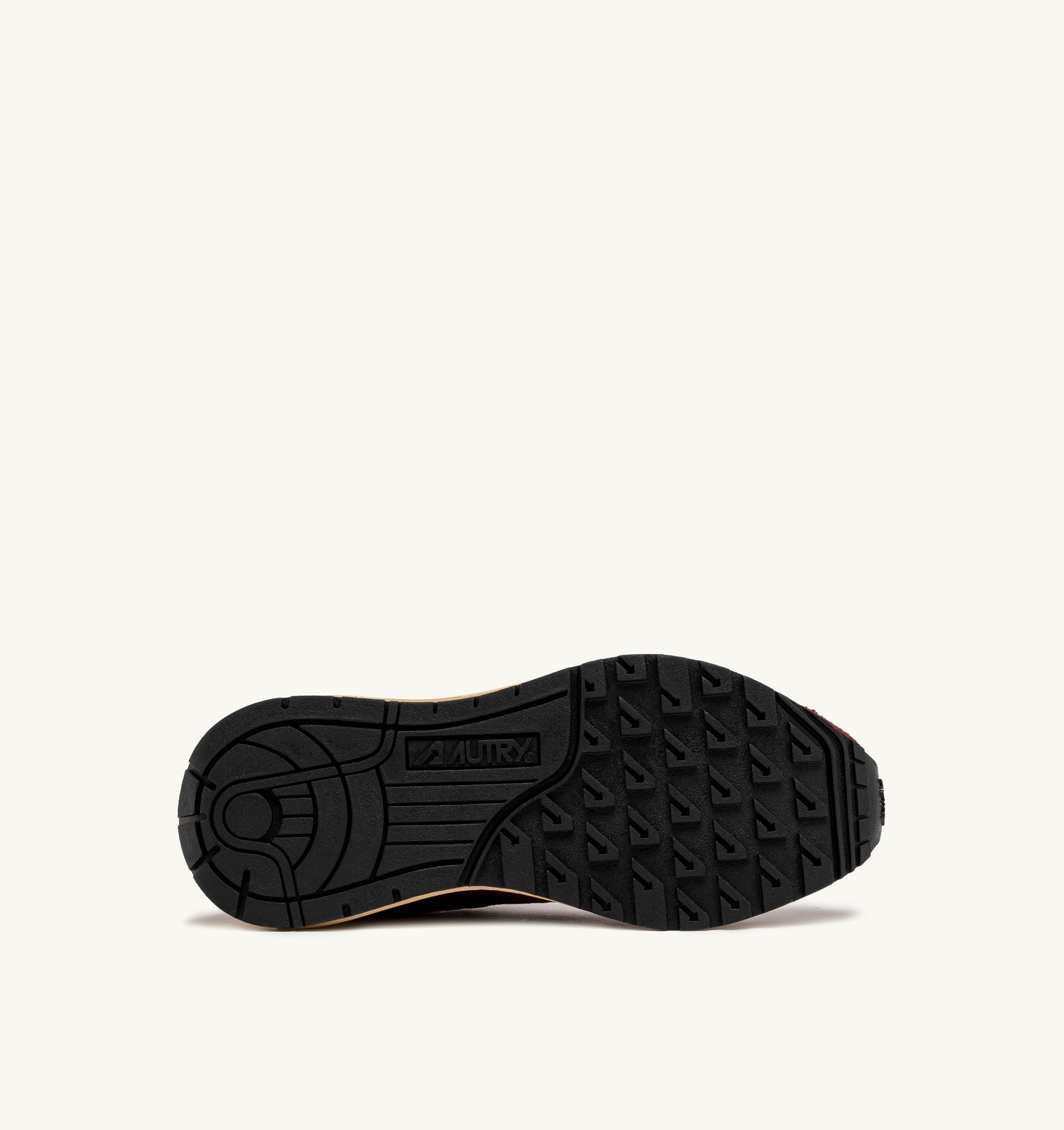 SNEAKERS REELWIND LOW IN NYLON SUEDE E PELLE ROUNGE E CORDOVAN