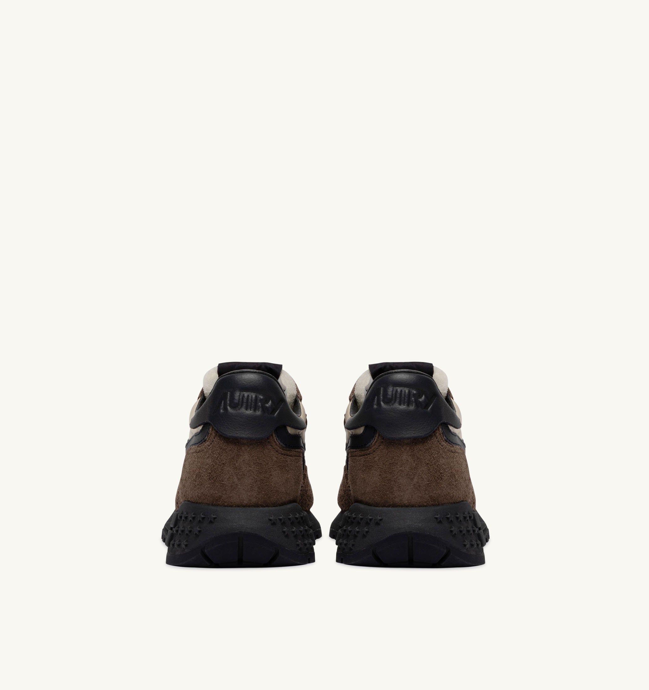 SNEAKERS REELWIND LOW IN SUEDE E NYLON DARK BARK PEBBLE E PHANTOM