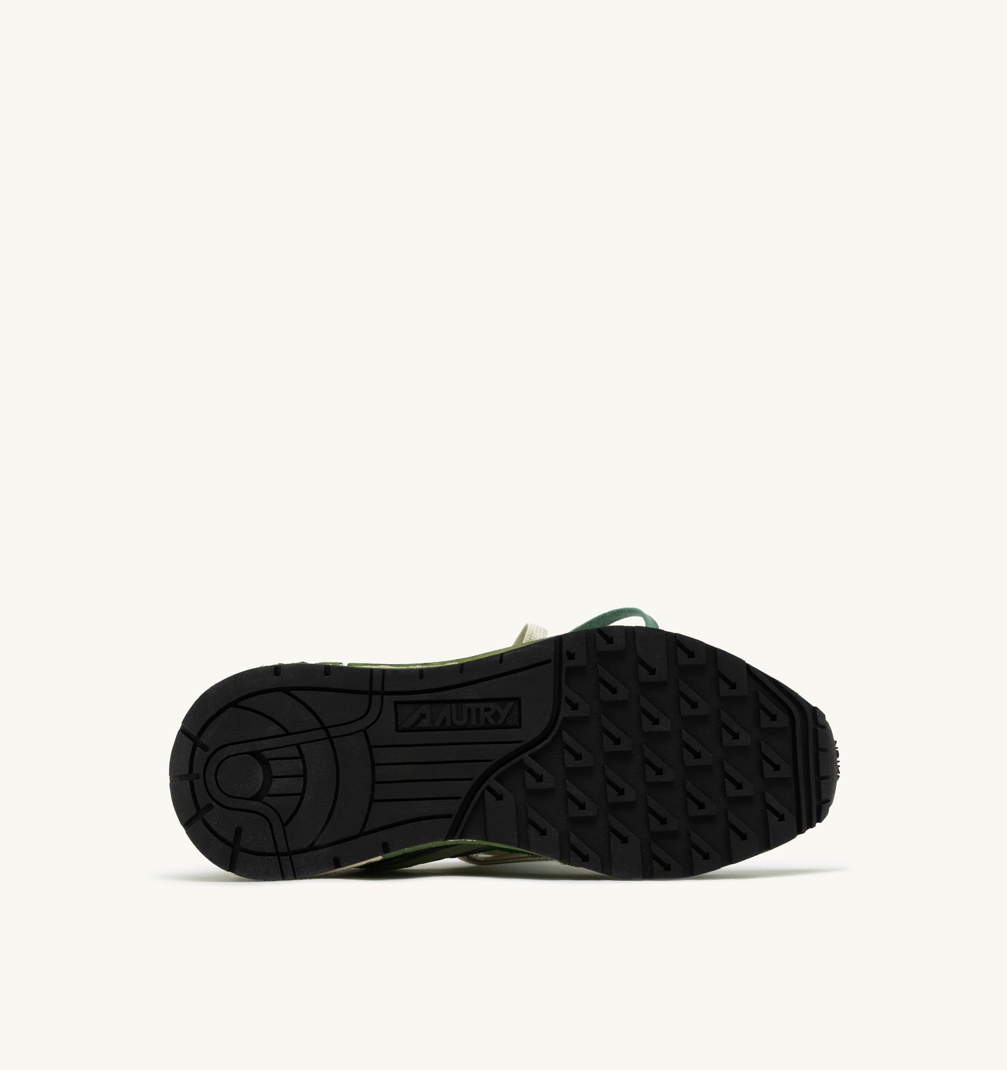 SNEAKERS REELWIND SUPER VINTAGE IN SUEDE E NYLON BIANCO E VERDE
