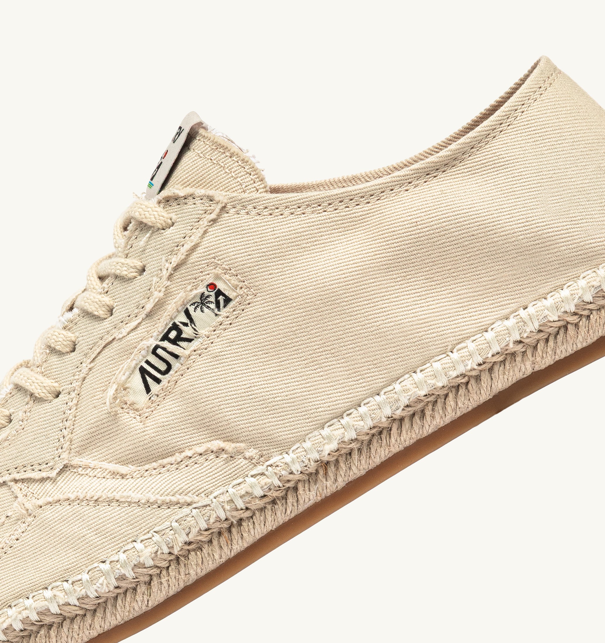 ESPADRILLAS SANDY IN CANVAS IVORY