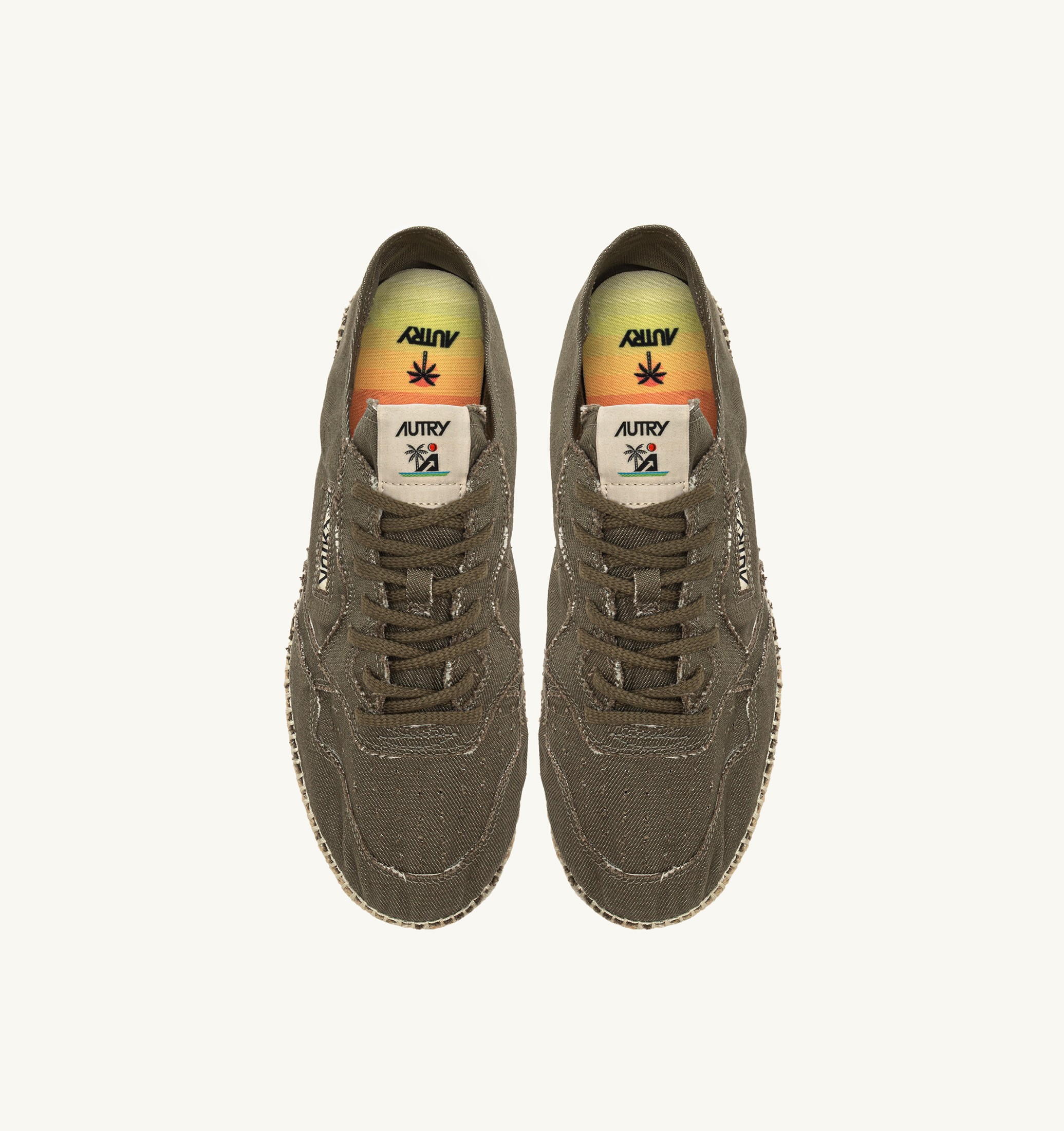 ESPADRILLAS SANDY IN CANVAS MILITARY