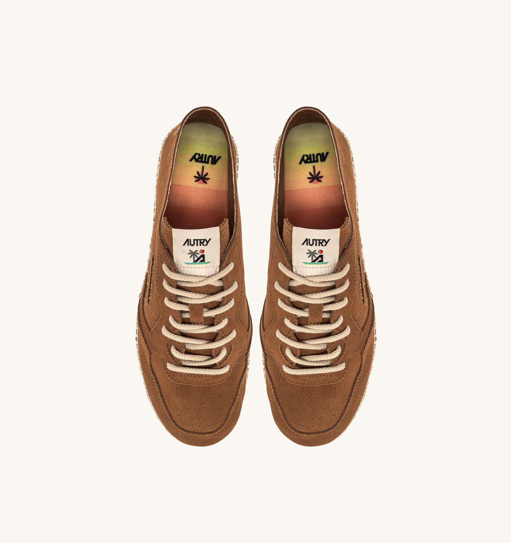 ESPADRILLAS SANDY IN SUEDE EARTH