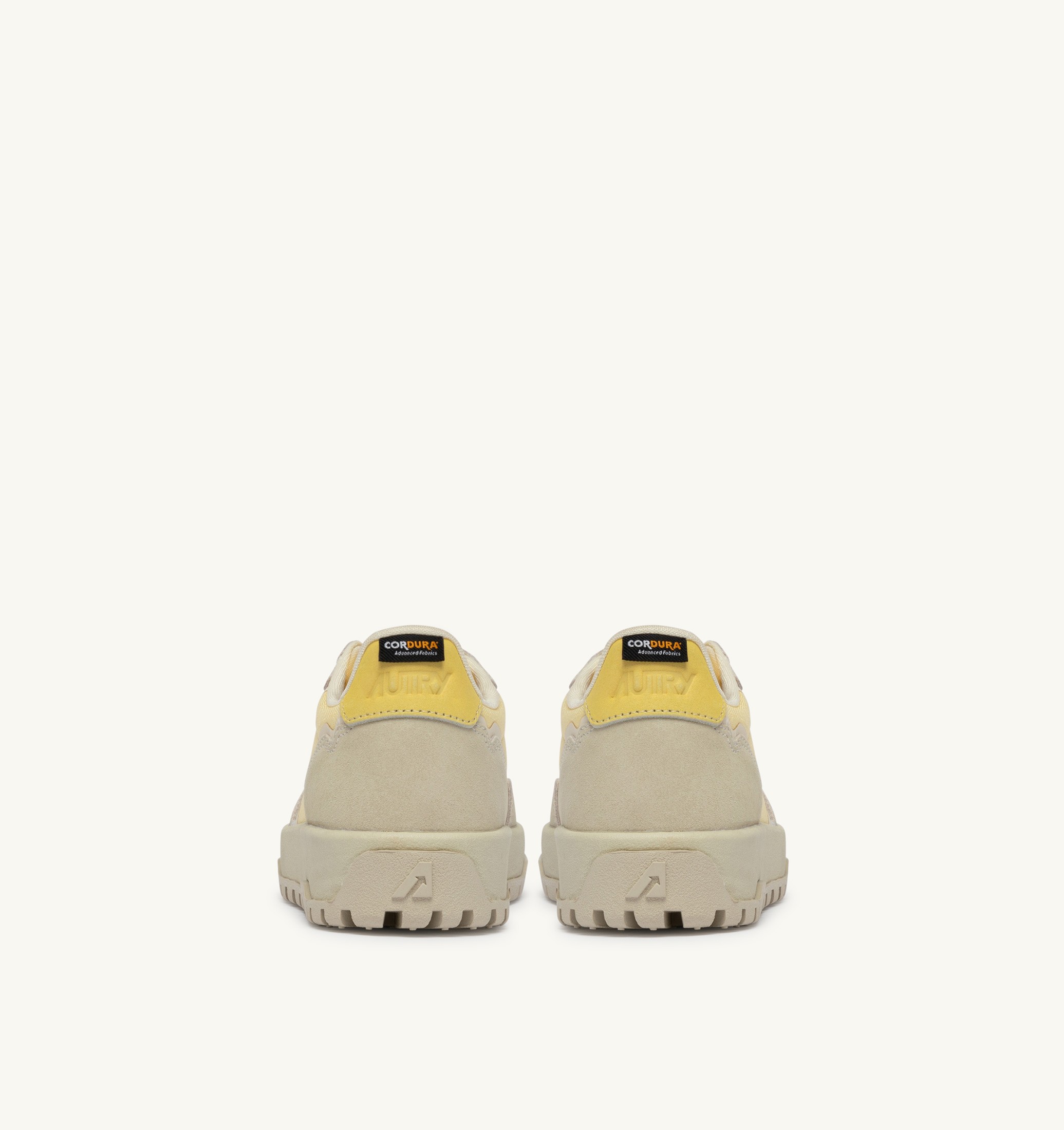 SNEAKERS WILDPACE LOW IN CORDURA E SUEDE BIANCO E LEMON MERINGUE