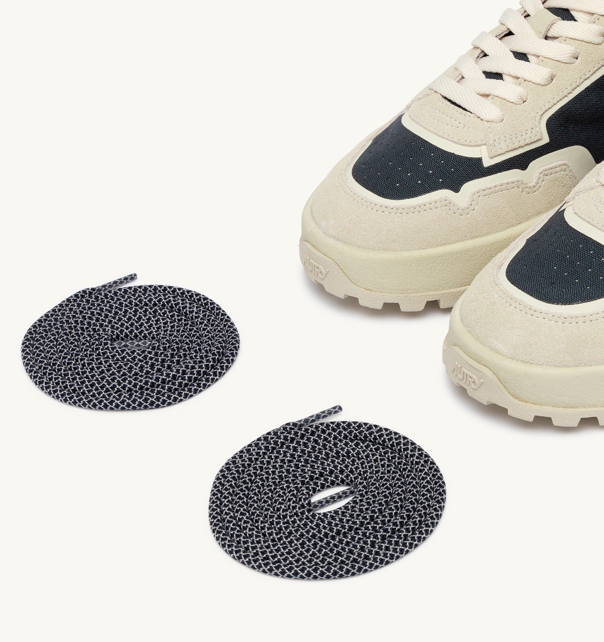SNEAKERS WILDPACE LOW IN CORDURA E SUEDE BIANCO E SPACE BLUE