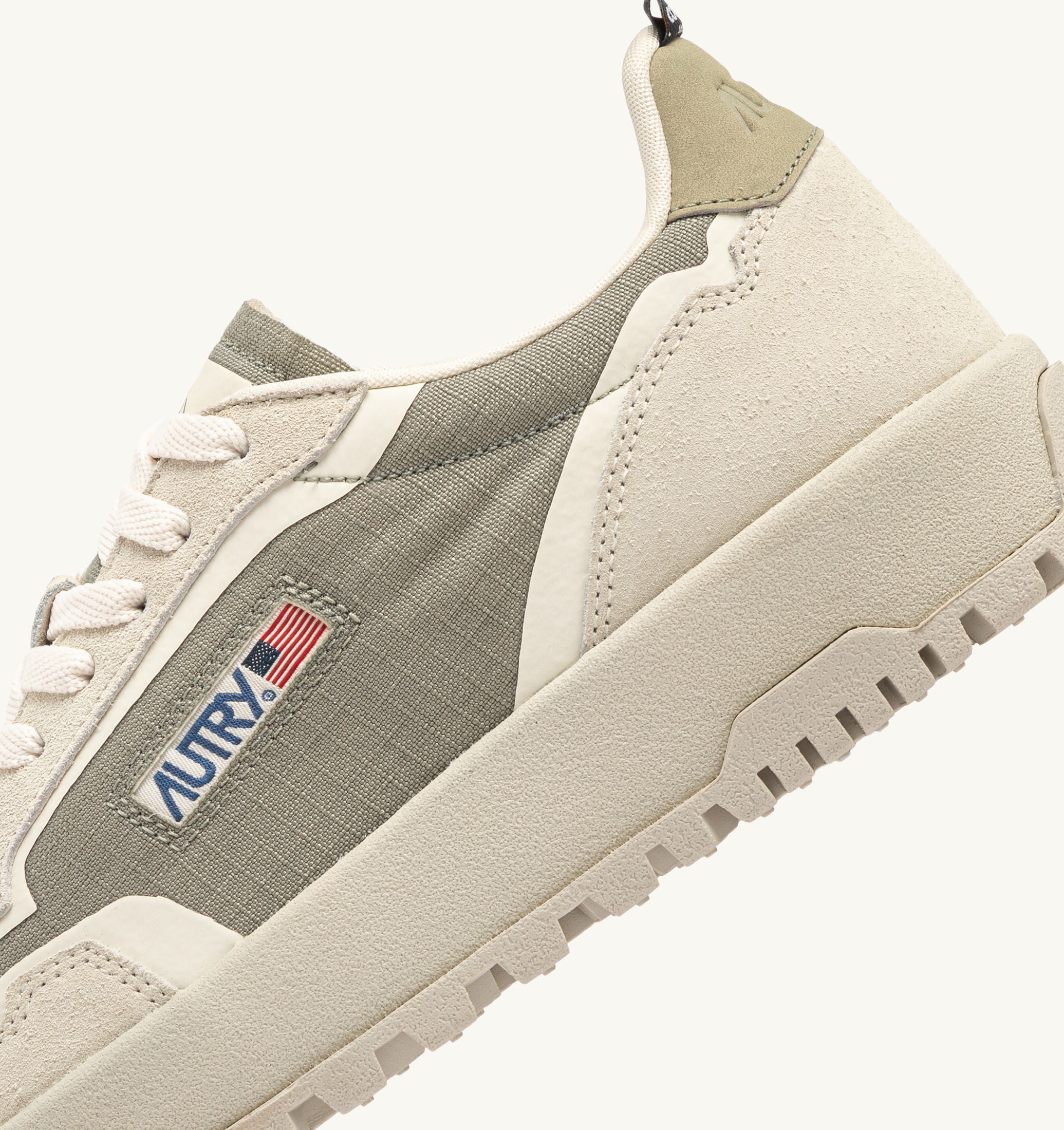 SNEAKERS WILDPACE LOW IN CORDURA E SUEDE ELM E BIANCO