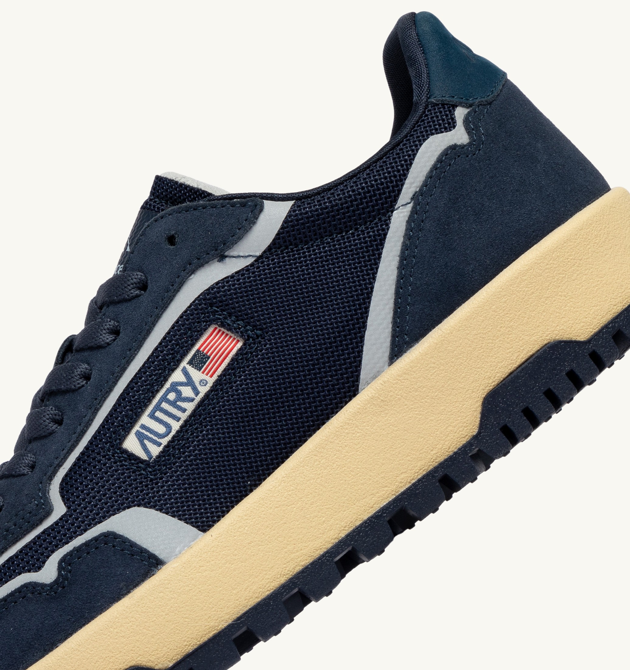 SNEAKERS WILDPACE LOW IN DRAGON MESH E SUEDE BLUETTE