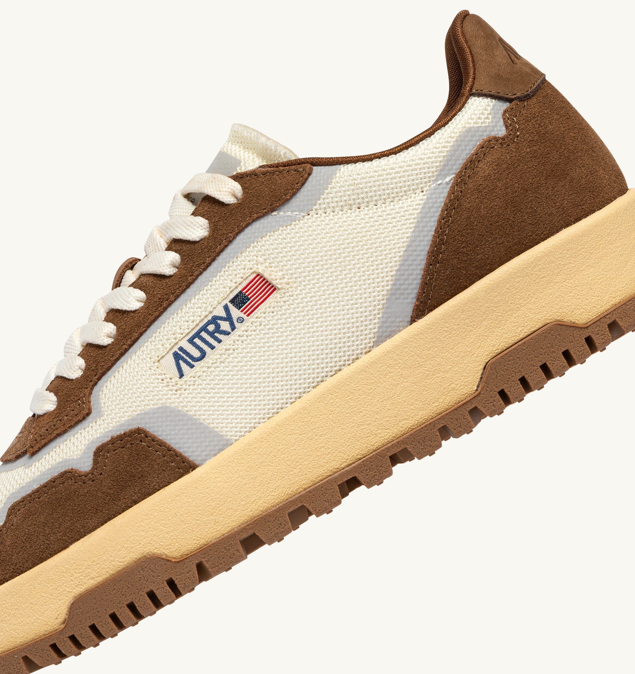 SNEAKERS WILDPACE LOW IN DRAGON MESH E SUEDE MARSHMALLOW E SIGARO