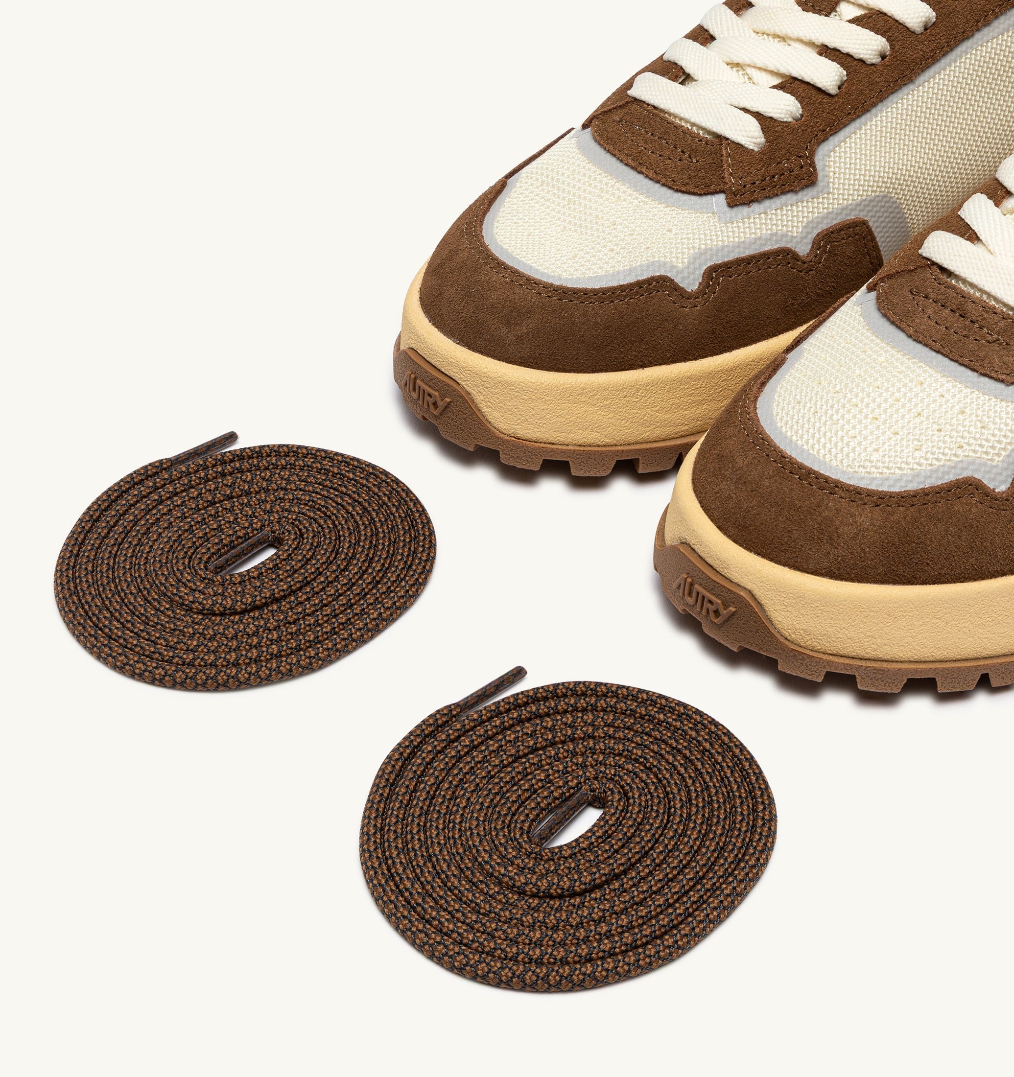SNEAKERS WILDPACE LOW IN DRAGON MESH E SUEDE MARSHMALLOW E SIGARO