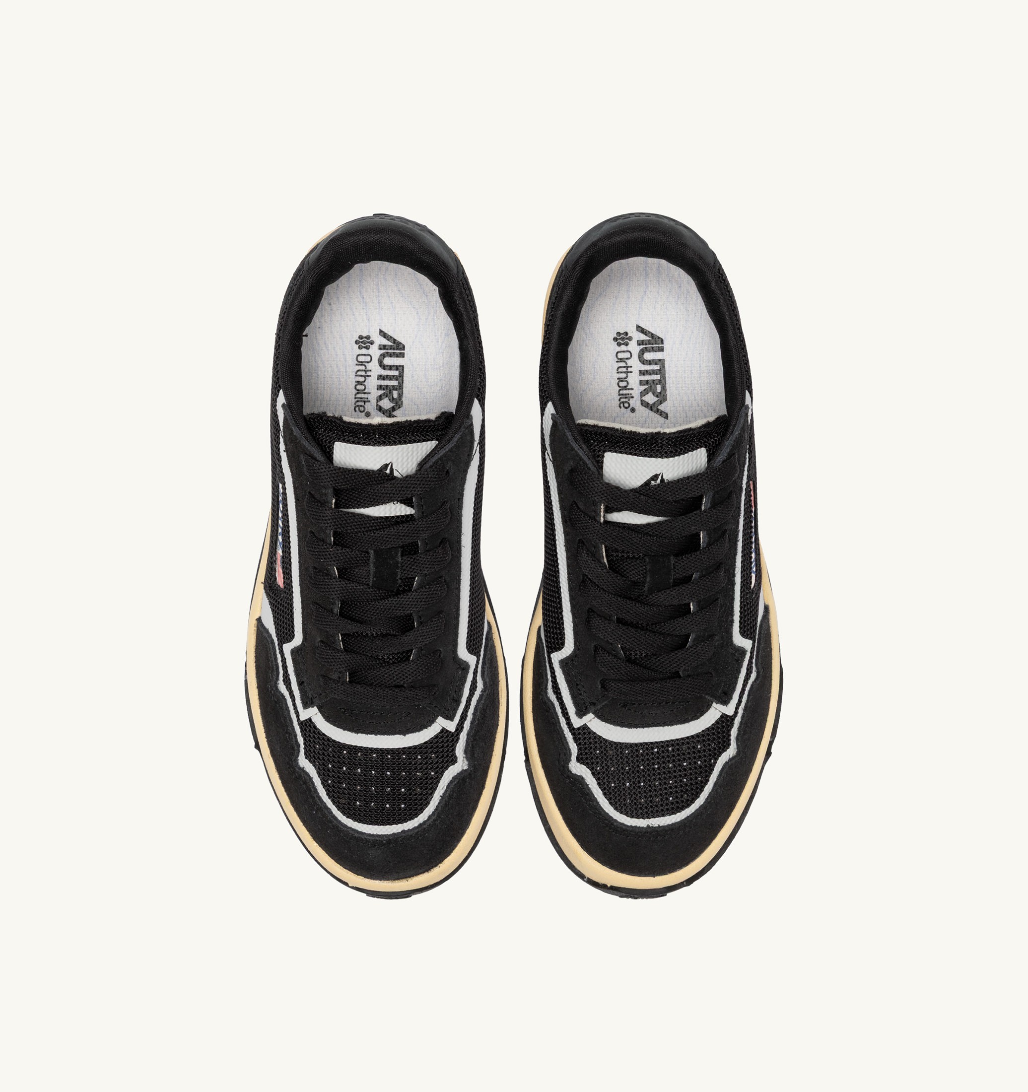 SNEAKERS WILDPACE LOW IN DRAGON MESH E SUEDE NERO