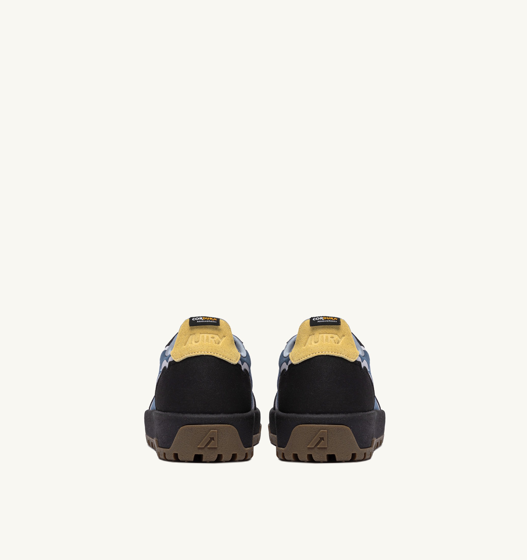 SNEAKERS WILDPACE LOW IN NYLON RIPSTOP E PELLE DARK BLUE E NERO
