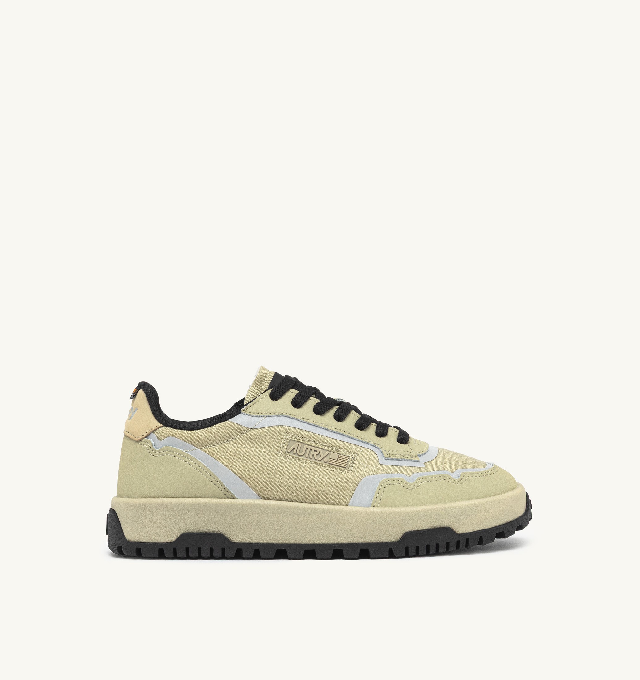 SNEAKERS WILDPACE LOW IN NYLON RIPSTOP E PELLE TIDAL FOAM E REFLEX