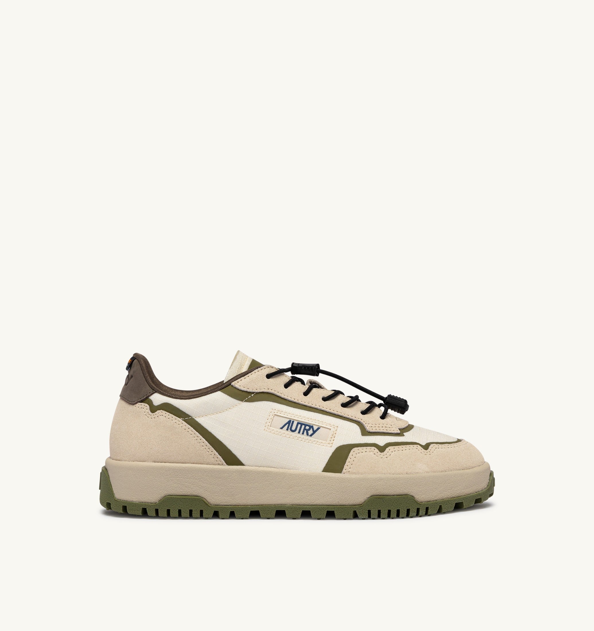 SNEAKERS WILDPACE LOW IN NYLON RIPSTOP E SUEDE WIFE E CHOCOLATE