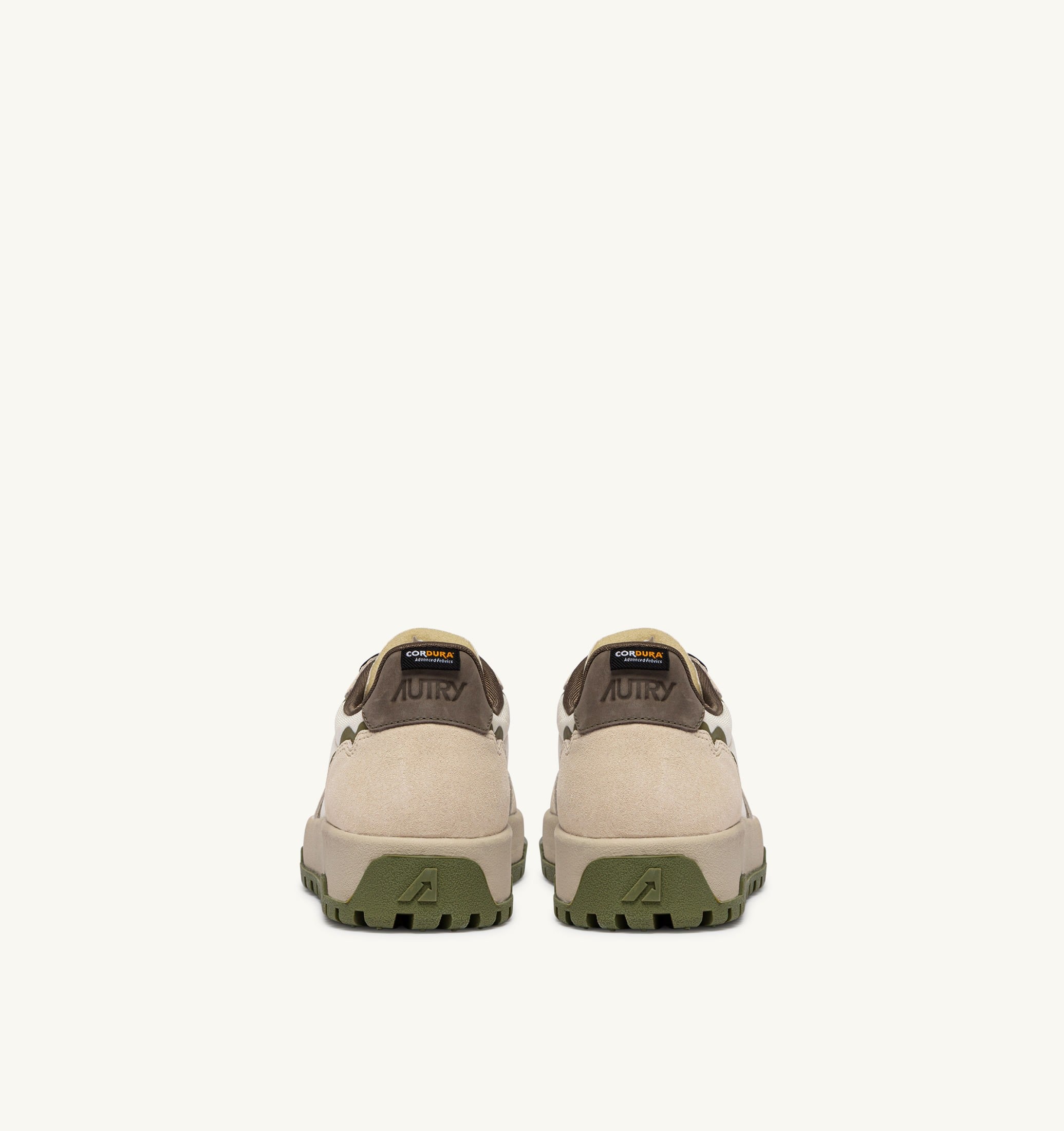 SNEAKERS WILDPACE LOW IN NYLON RIPSTOP E SUEDE WIFE E CHOCOLATE
