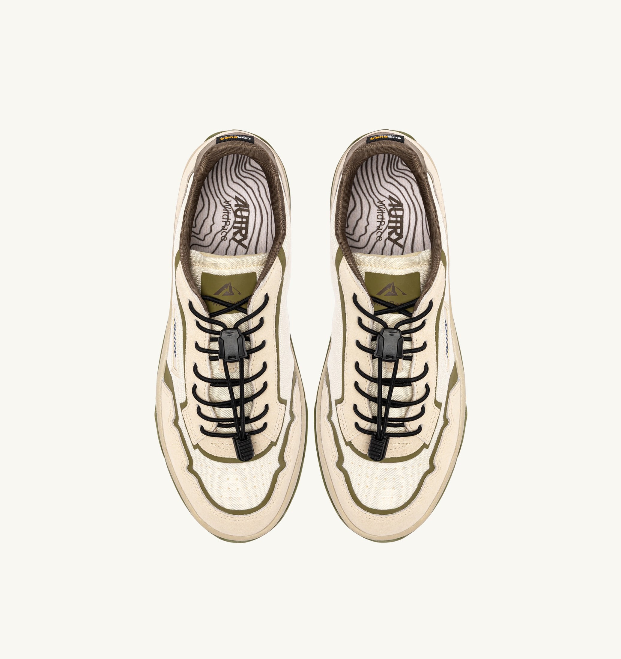 SNEAKERS WILDPACE LOW IN NYLON RIPSTOP E SUEDE WIFE E CHOCOLATE