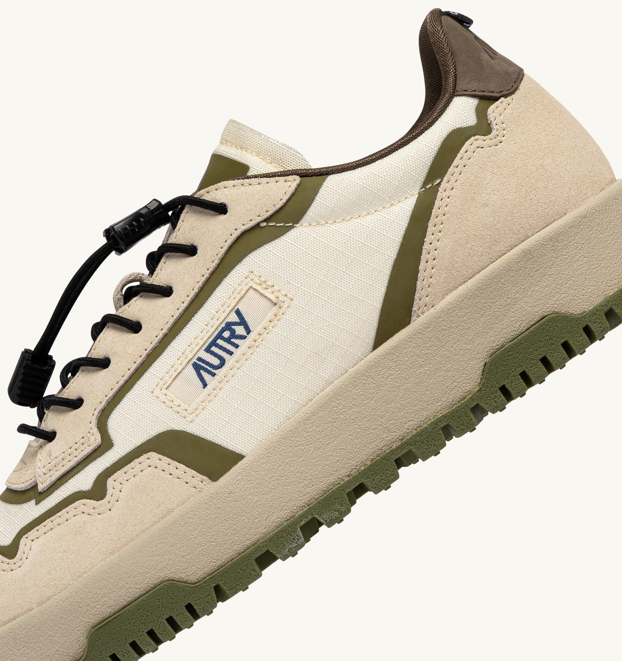 SNEAKERS WILDPACE LOW IN NYLON RIPSTOP E SUEDE WIFE E CHOCOLATE