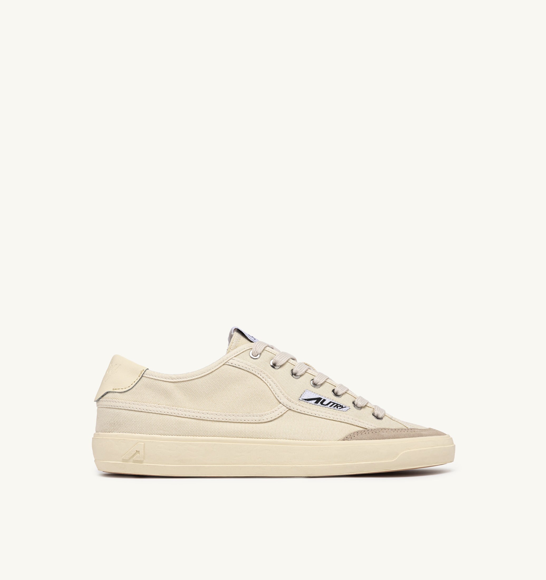 SNEAKERS WINDSCAPE LOW IN CANVAS CREAM