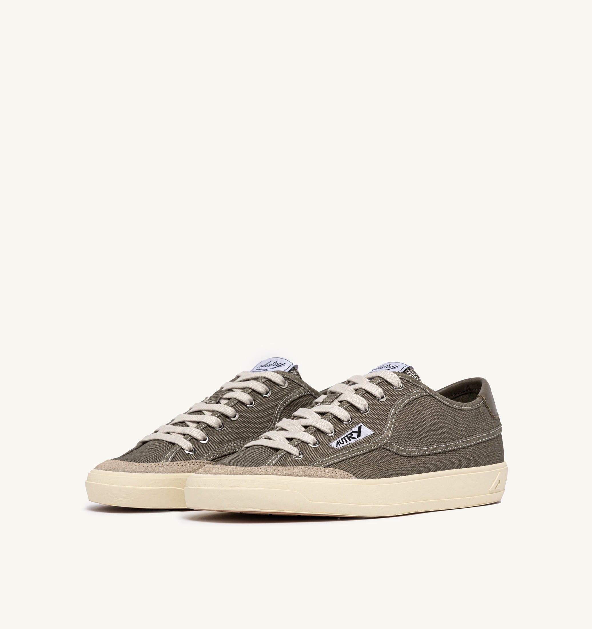 SNEAKERS WINDSCAPE LOW IN CANVAS MILITARY