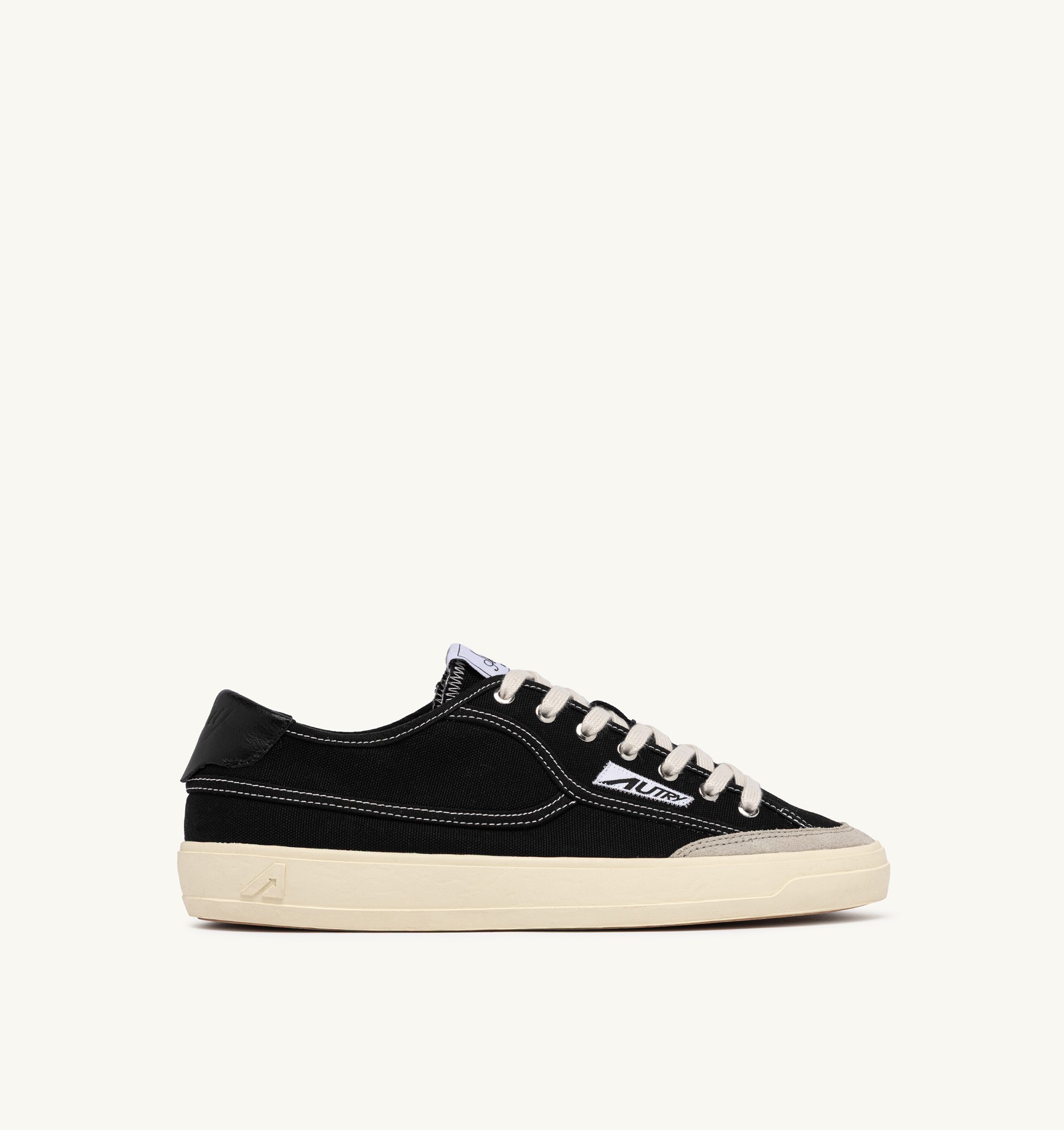 SNEAKERS WINDSCAPE LOW IN CANVAS NERO